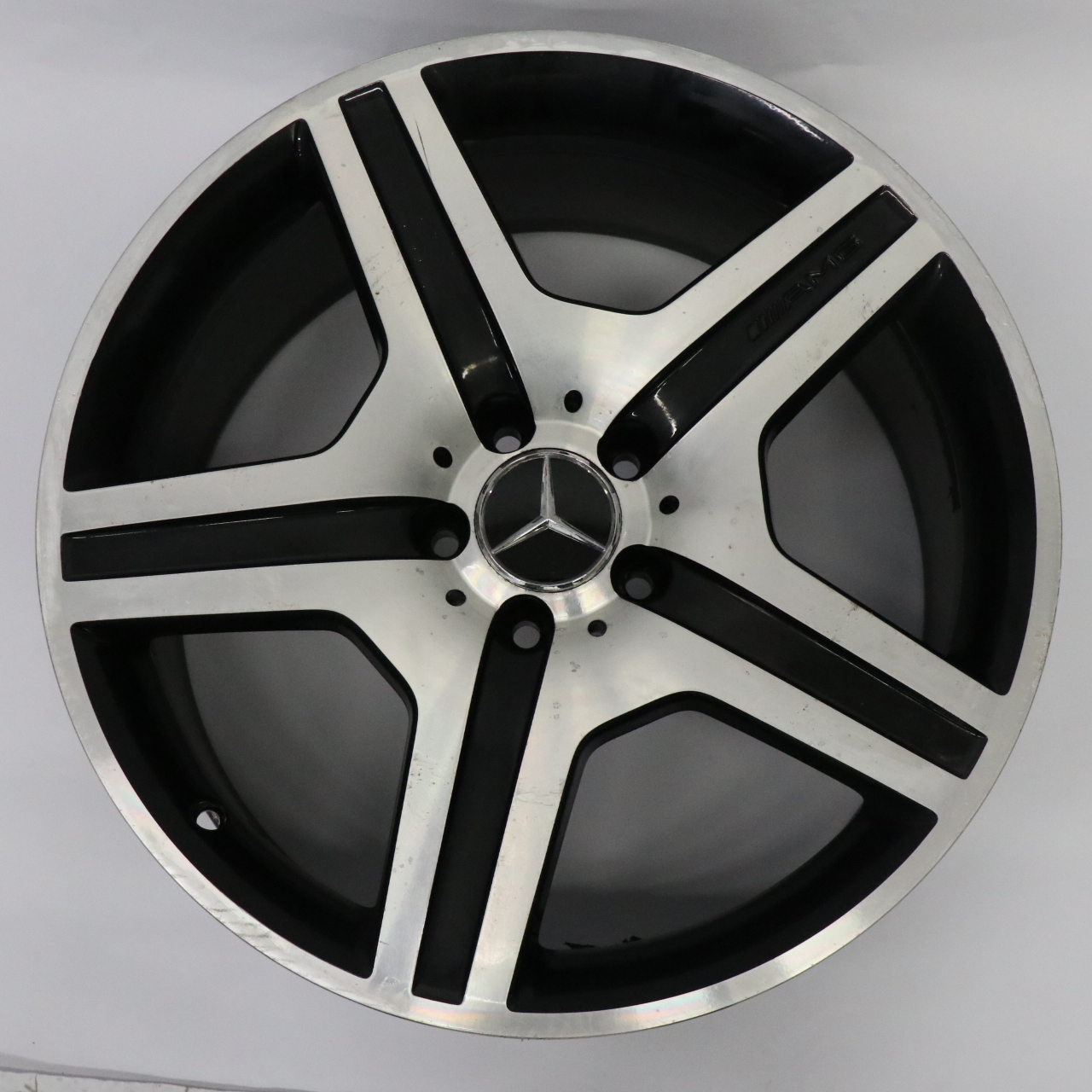 Mercedes W221 AMG Black Alloy Wheel Rim 19" 9,5J ET:43 A2214012702