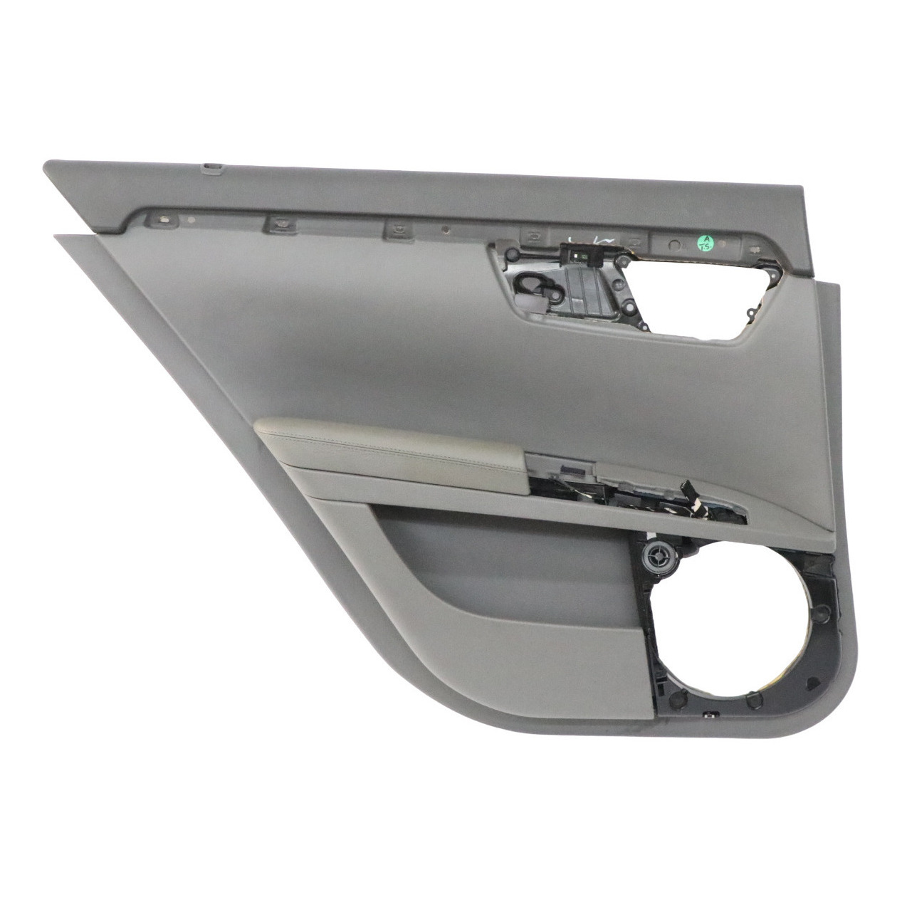 Mercedes W221 Türkarte Abdeckung Hinten Links Trim Panel Grau Leder A2217301579