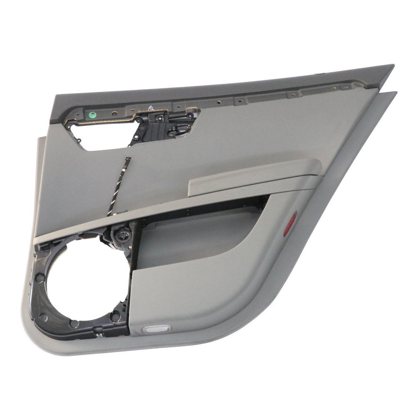 Mercedes W221 Türkarte Abdeckung Hinten Rechts Trim Panel Grau Leder A2217301679