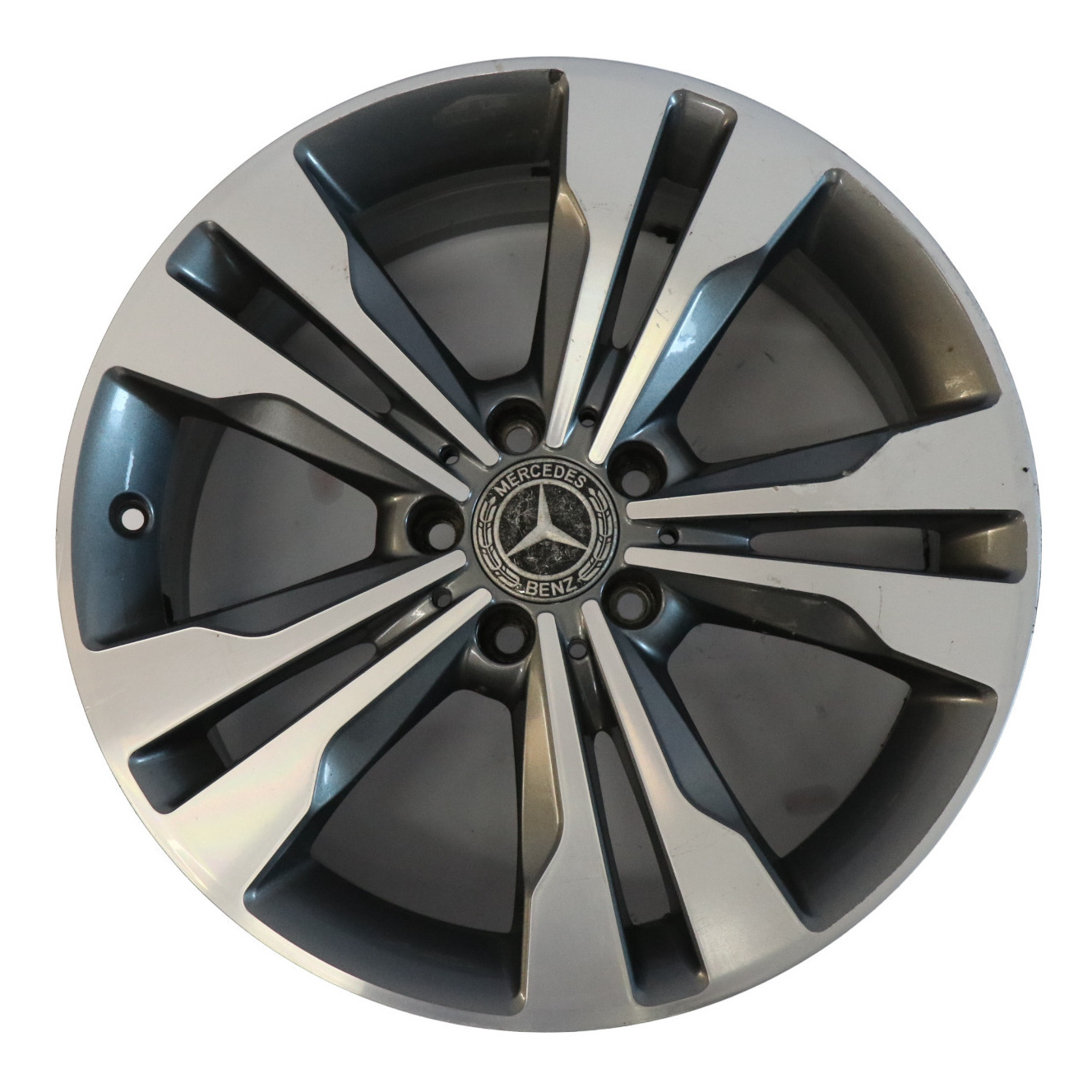 Mercedes C117 Wheel Alloy Rim 18" 7,5J ET:52 5-Double Spoke A2464010400