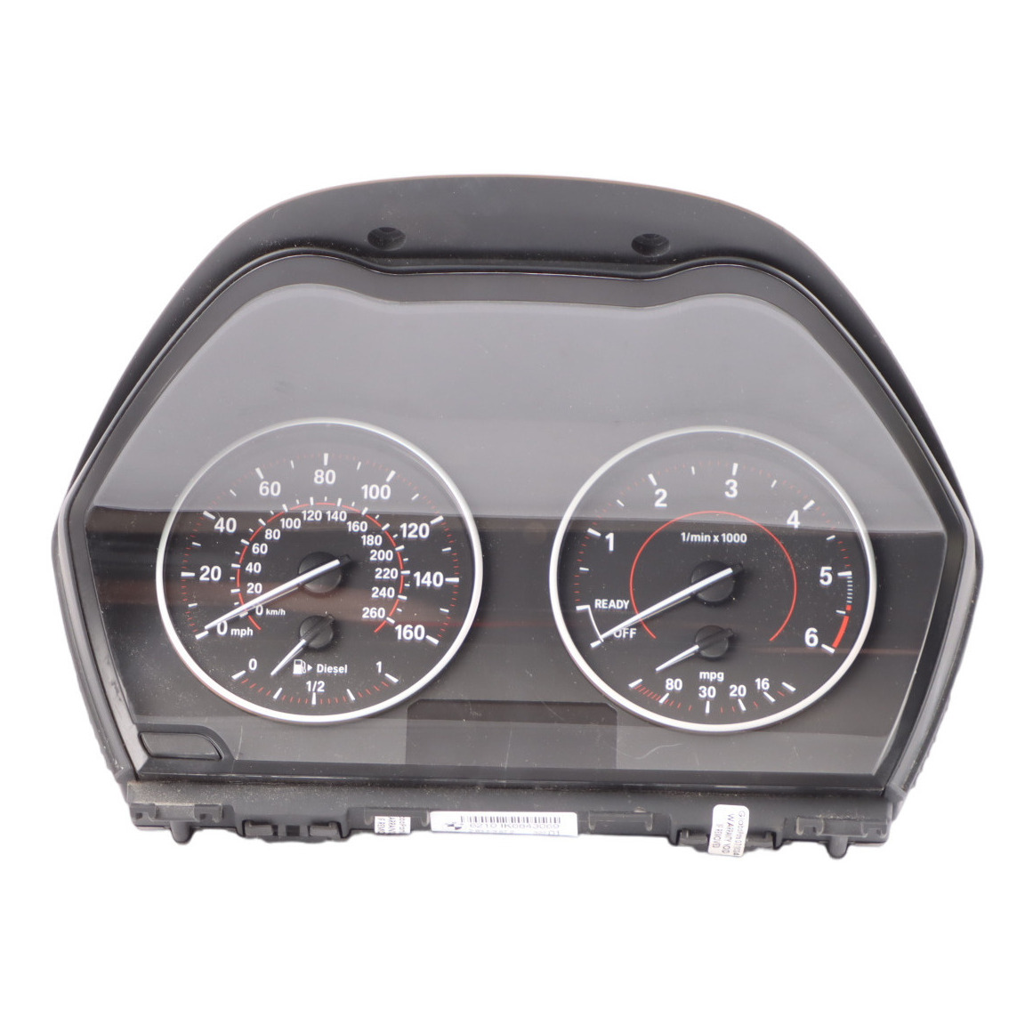 BMW F20 LCI Petrol Instrument Cluster Speedo Clocks Meter MPH Manual 9295445