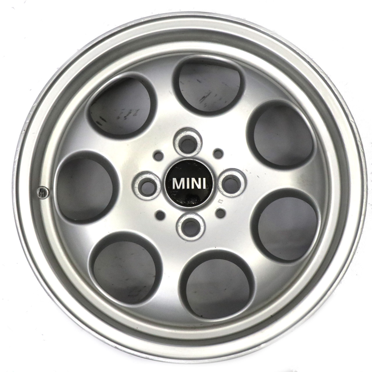 Mini Cooper One R50 R56 Silber Alu Felge Alufelge 15" 5,5J ET: 45 Rad 7 Hole 81