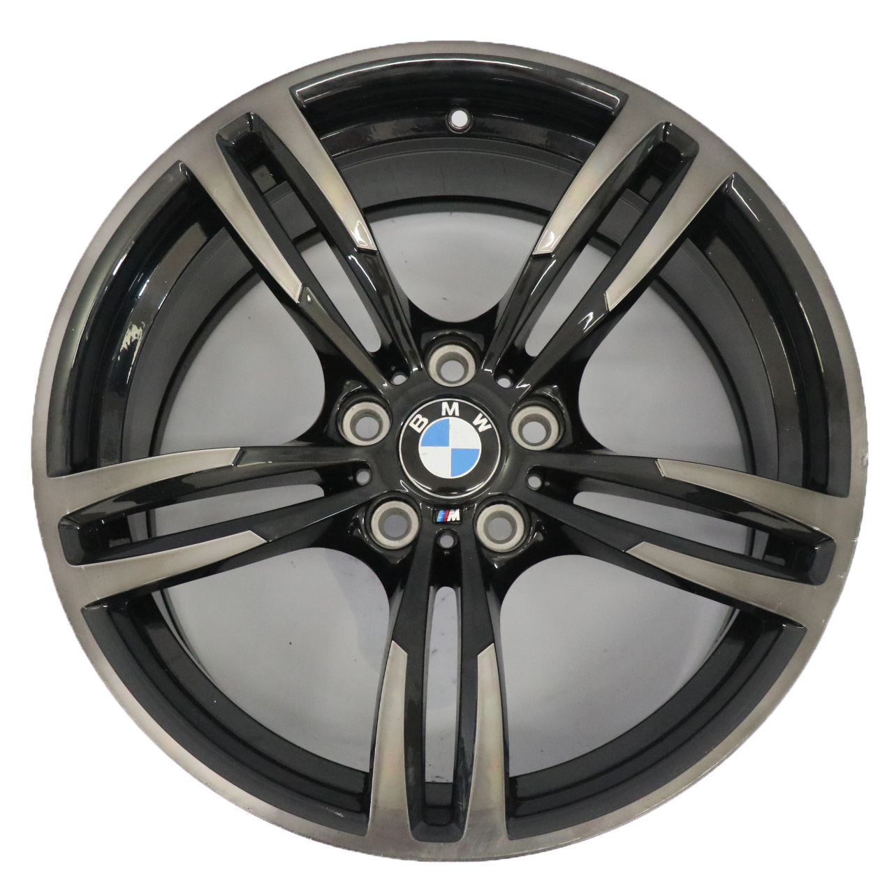 BMW F87 M2 F80 M3 F82 M4 Hinten Alu Felge 19" 10J ET:40 M Doppelspeiche 437