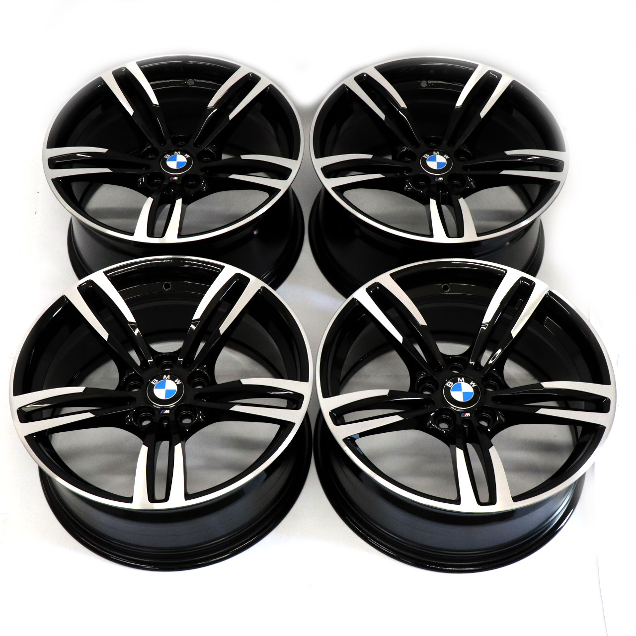 BMW F80 M3 Leichtmetallfelgen Satz 19" M Doppelspeiche 437 2284755 2284756