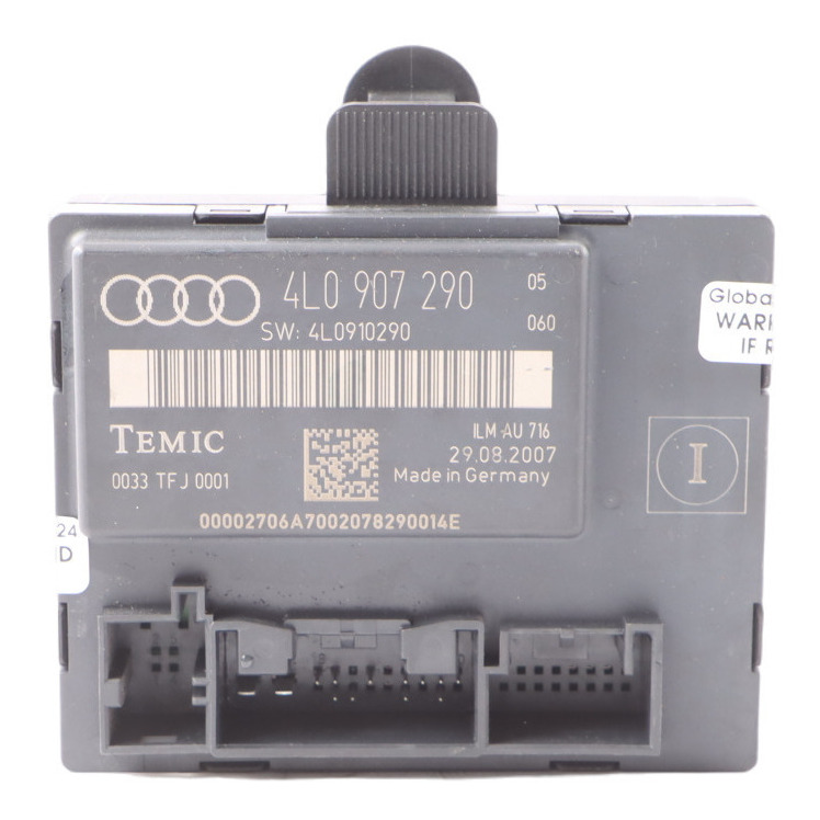 Audi Q7 4L Gateway Convenience Module Unit Control ECU 4L0907290