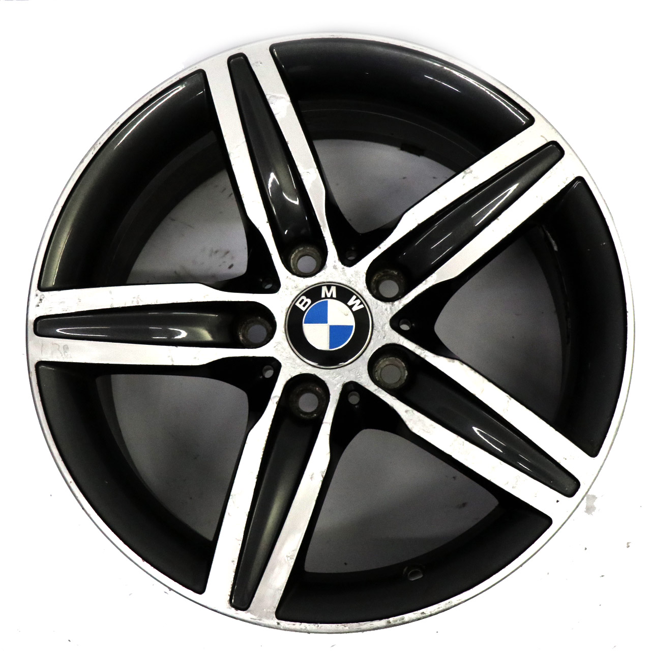 BMW F20 F21 F22 Schwarz Alu Felge Alufelge 17" 7,5J Sternspeiche 379 6850151