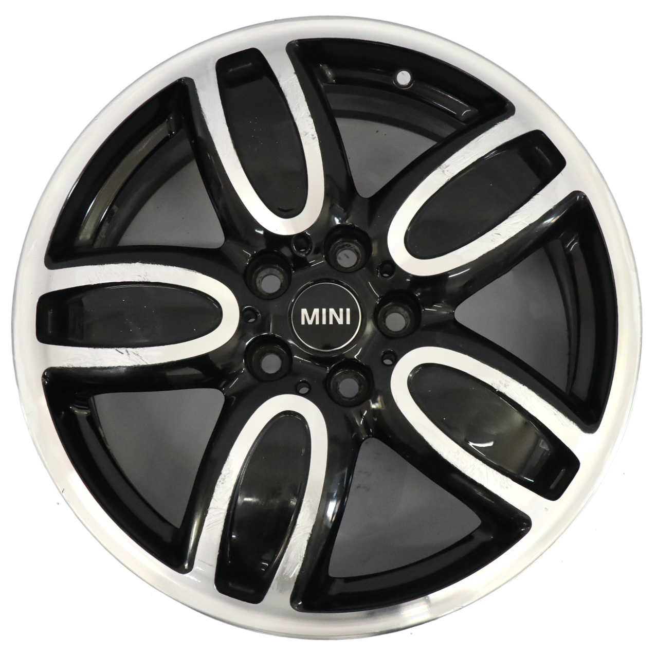 Mini F55 F56 F57 Schwarz Felge 18" 7J ET:54 JCW Cup Speiche 6855115