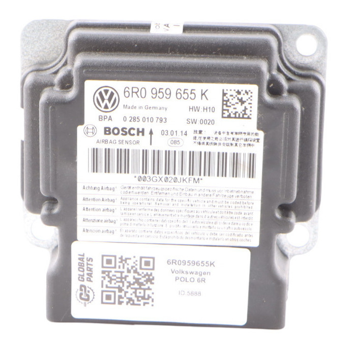 VW Volkswagen Polo 6R Air Modul Steuergerät 6R0959655K