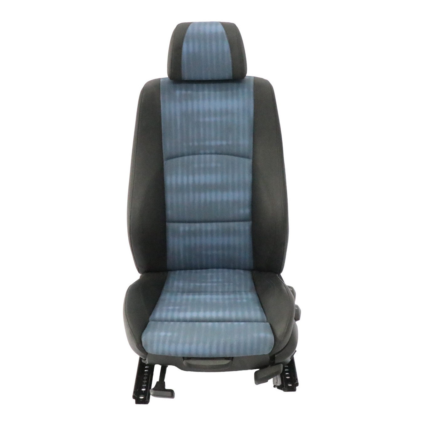 BMW E87 M Sport Cloth / Imitation Leather Front Left N/S Seat Sydney Blue Blau