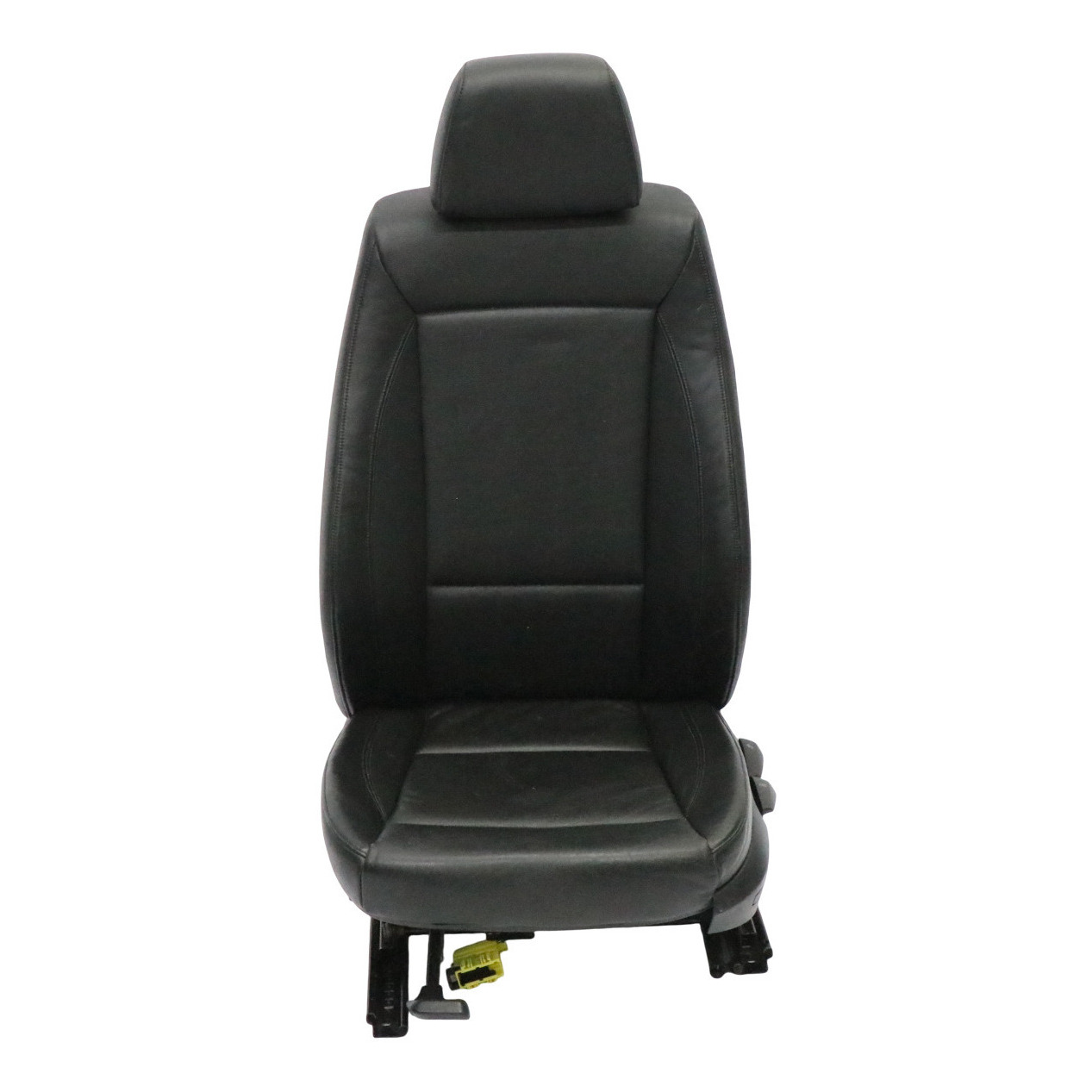 BMW E87 Vordersitz Vorne links Schwarz Leder Boston Interieur