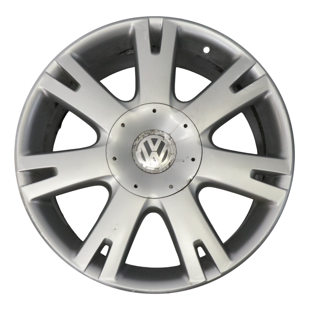 VW Volkswagen Touareg 7L Silver Alloy Wheel Rim 18" ET:57 8J 7L6601025L