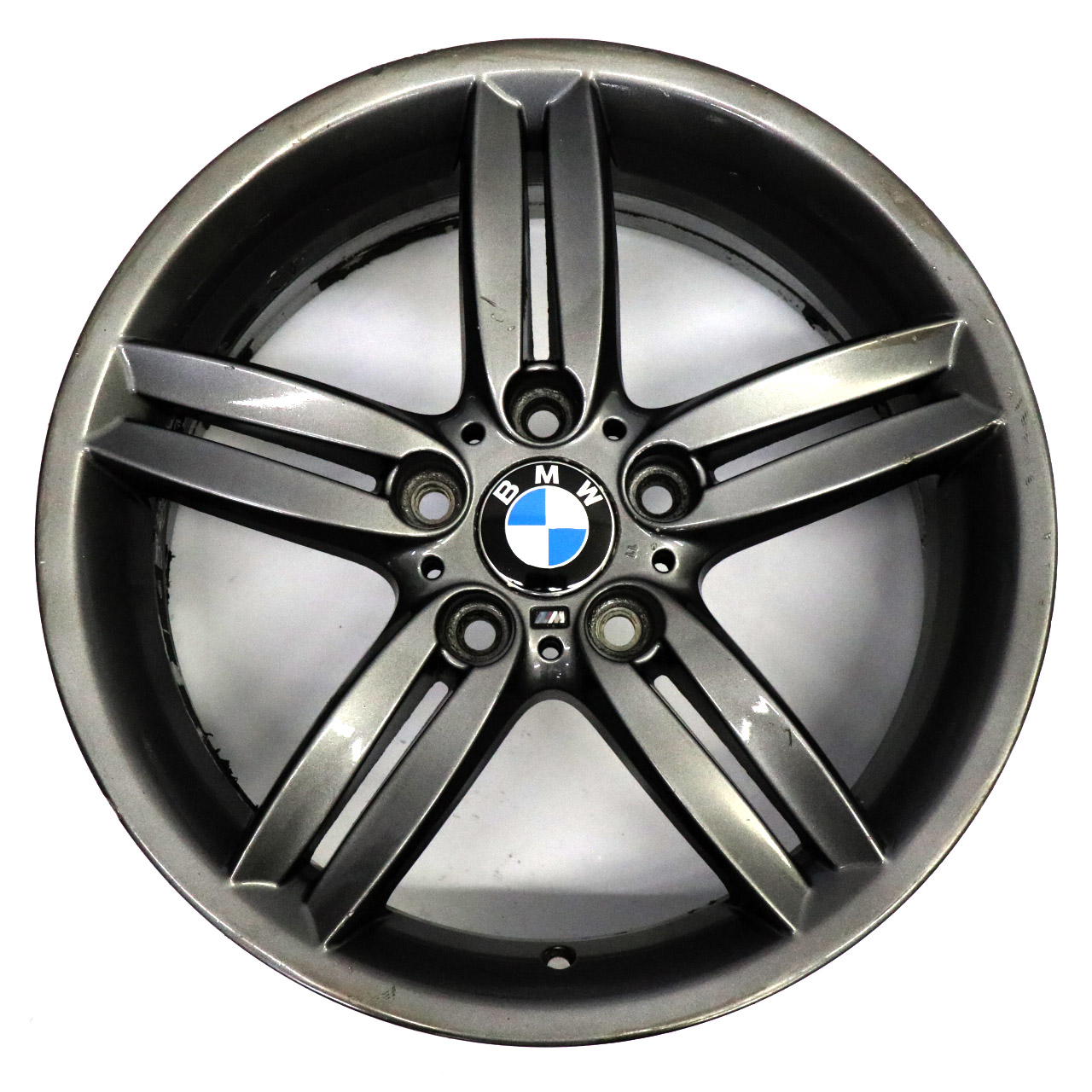 BMW E87 Leichtmetallfelge Vorne Grau 18" 7,5J M ET:49 Doppelspeiche 208 8036939