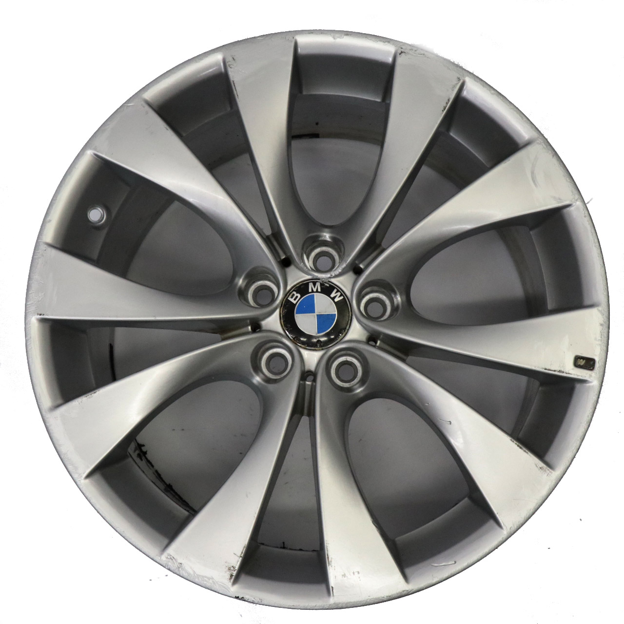 BMW X5 E70 Silver Front Wheel Alloy Rim 20" M V-spoke 227 10J ET:40 8037349