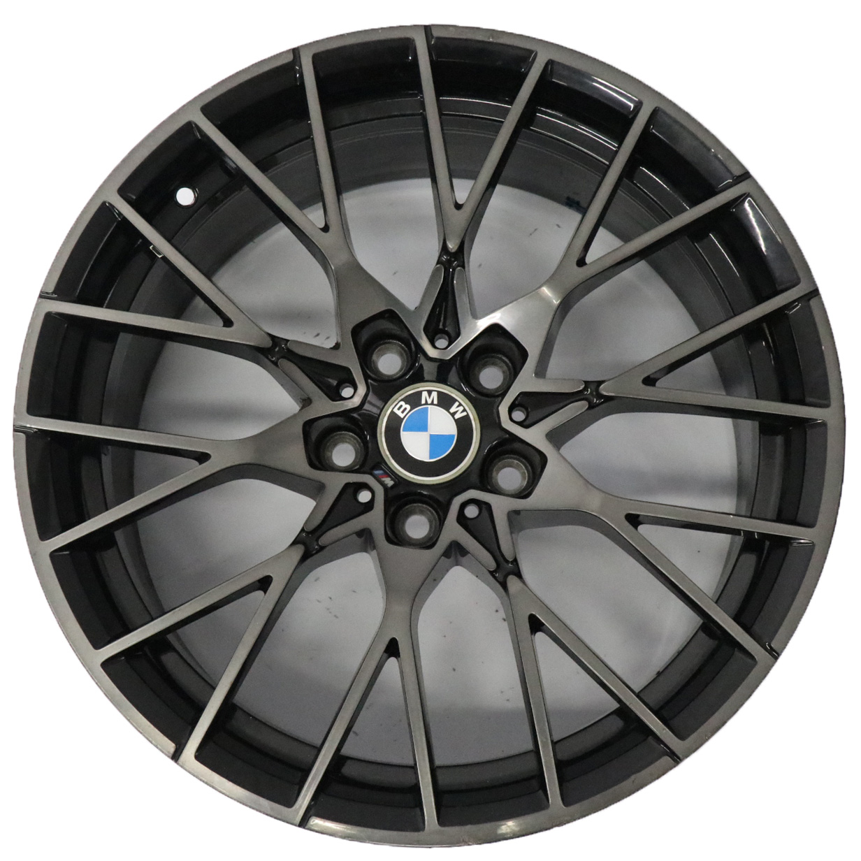 BMW F87 LCI M2 Leichtmetallfelge 19" 9J ET:29 Y-Speiche 788M Jet Black 8073847