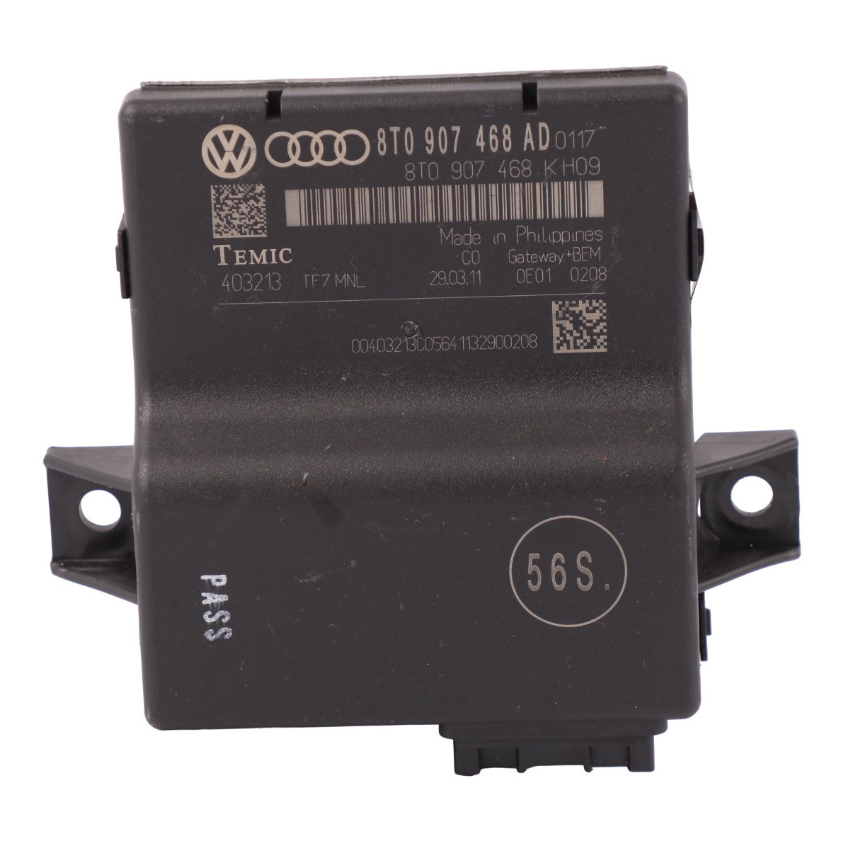 Audi A4 B8 Gateway Interface Steuergerät Modul ECU 8T0907468AD