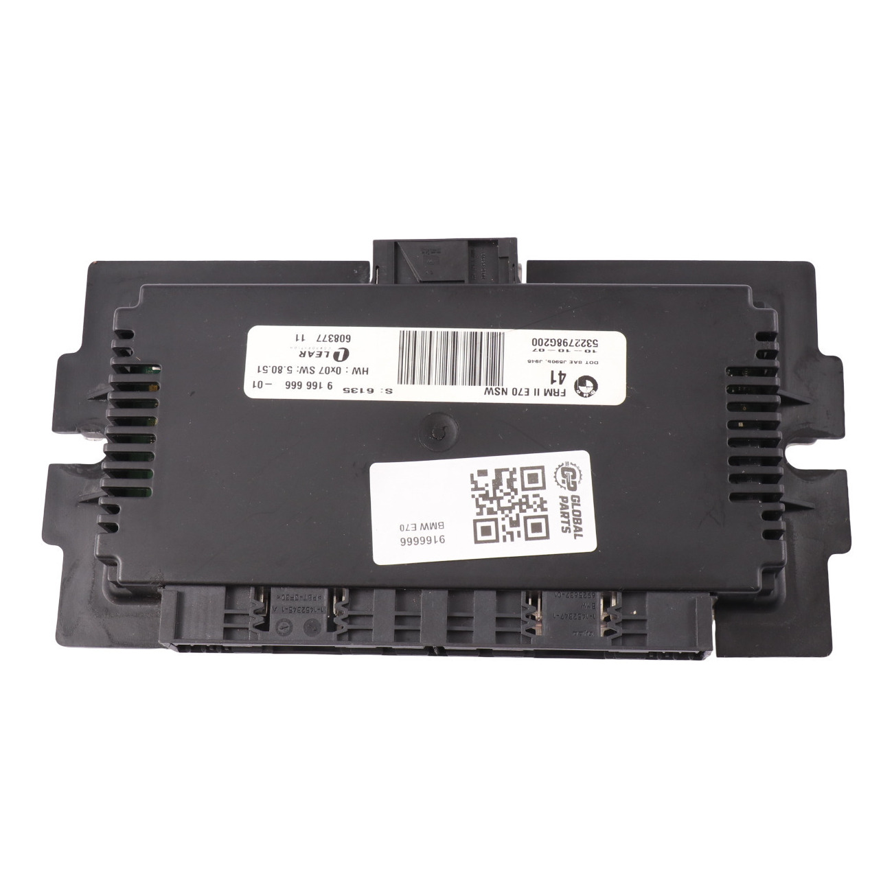 BMW X5 E70 Fußraumleuchte Modul Steuergerät ECU FRM II AHL Lear 9166666