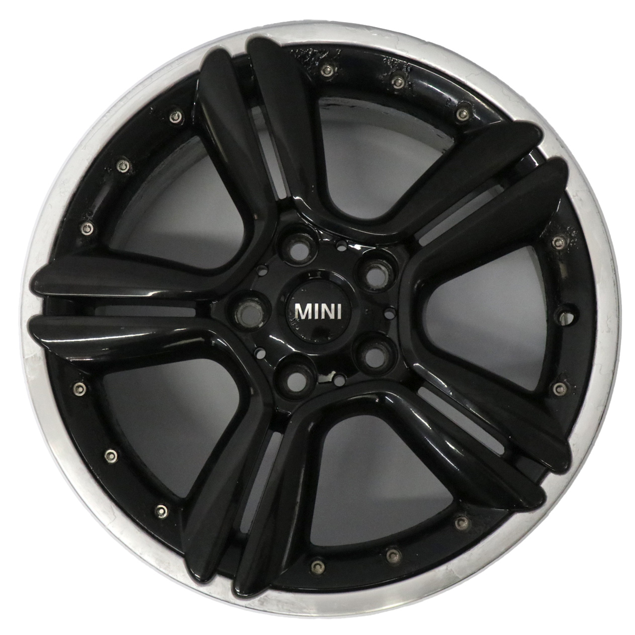 Mini R60 R61 Silber Alu Felge Alufelge 18" ET:52 7,5J 5 Star Double Spoke 127 