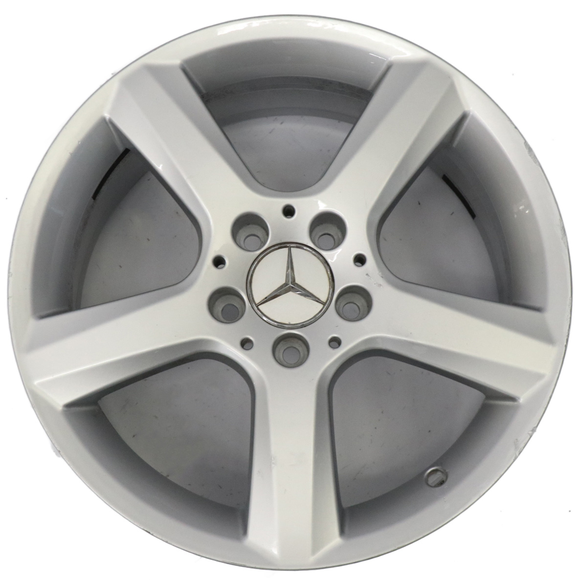 Mercedes R172 Silver Alloy Wheel Rim 17" 7,5J ET:42 5 Spoke A1724013602