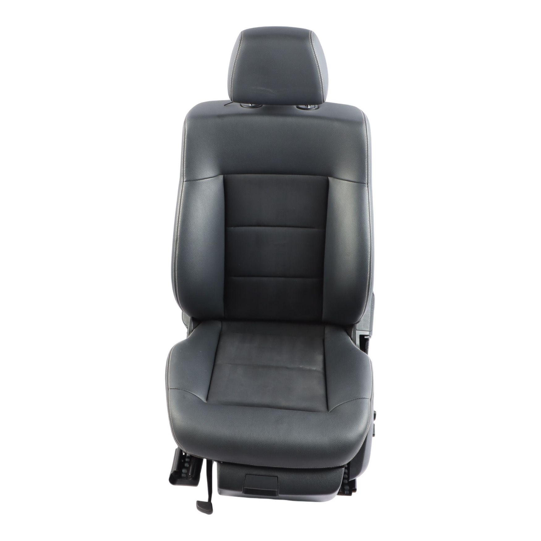 Mercedes W212 Vordersitz Links Beheizt Sport Schwarz Leder Interieur