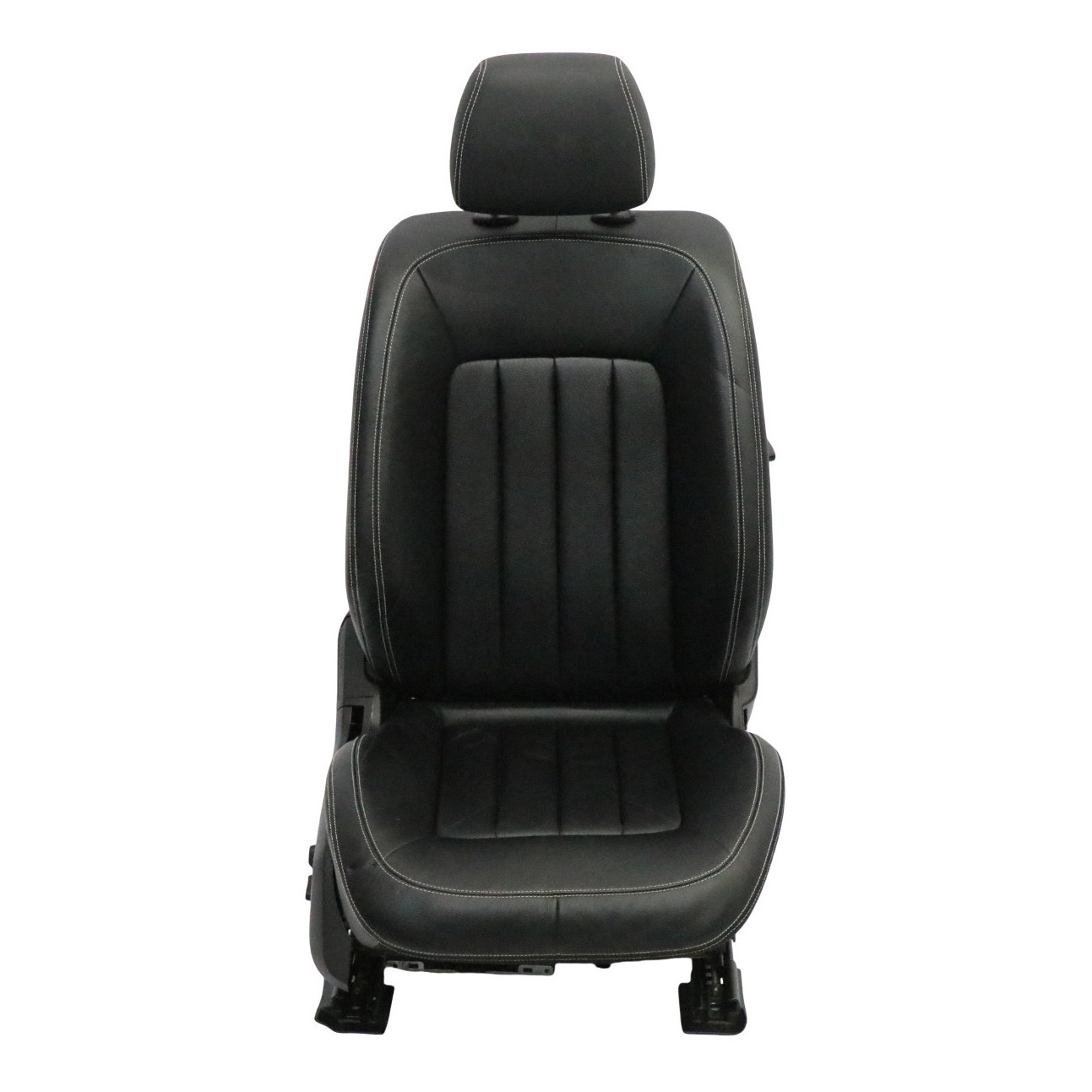 Mercedes X218 Delantero Derecho Asiento Calefactable Cuero Blanco Negro Costura