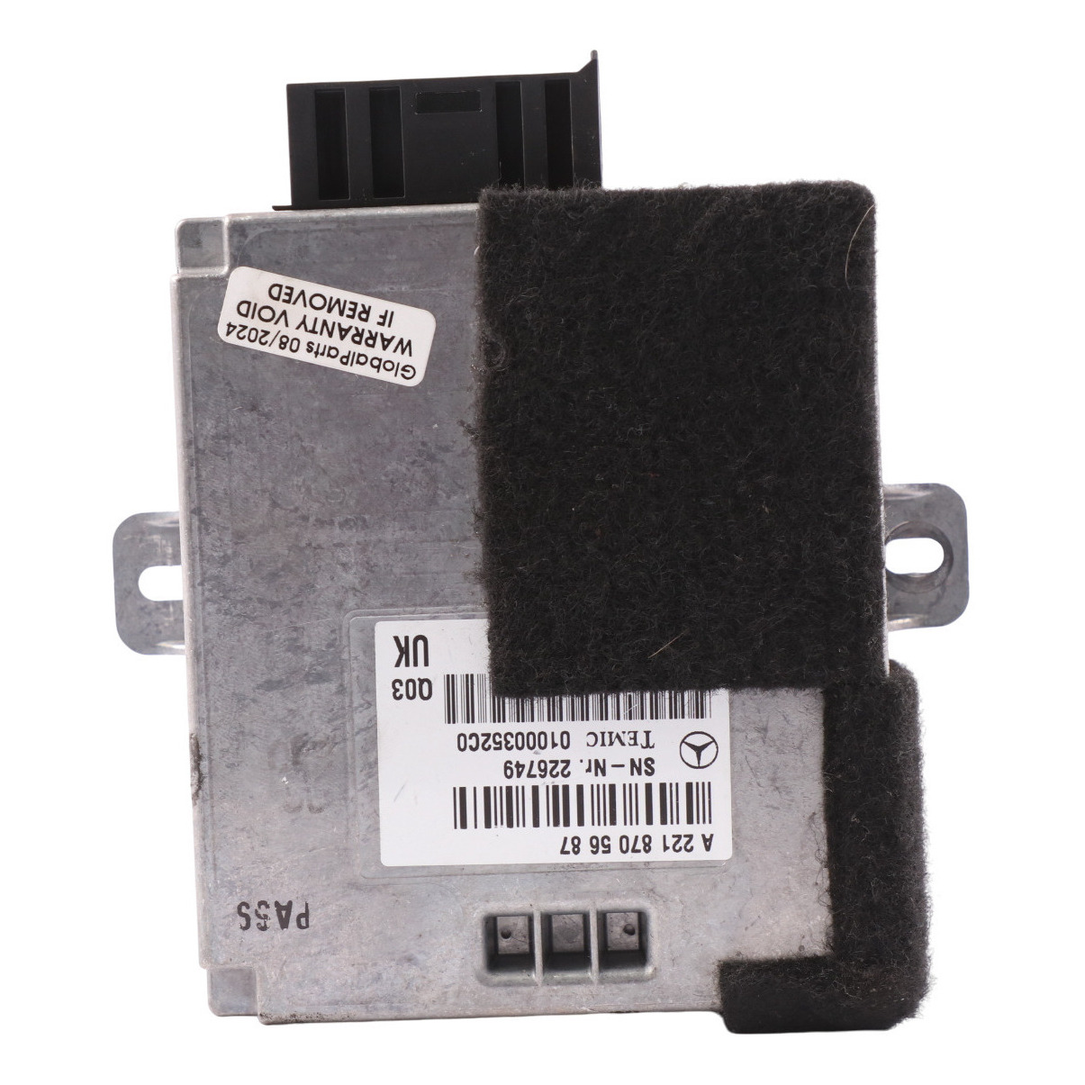 Mercedes W221 Linguatronic Steuermodul Einheit ECU englische Version A2218705687