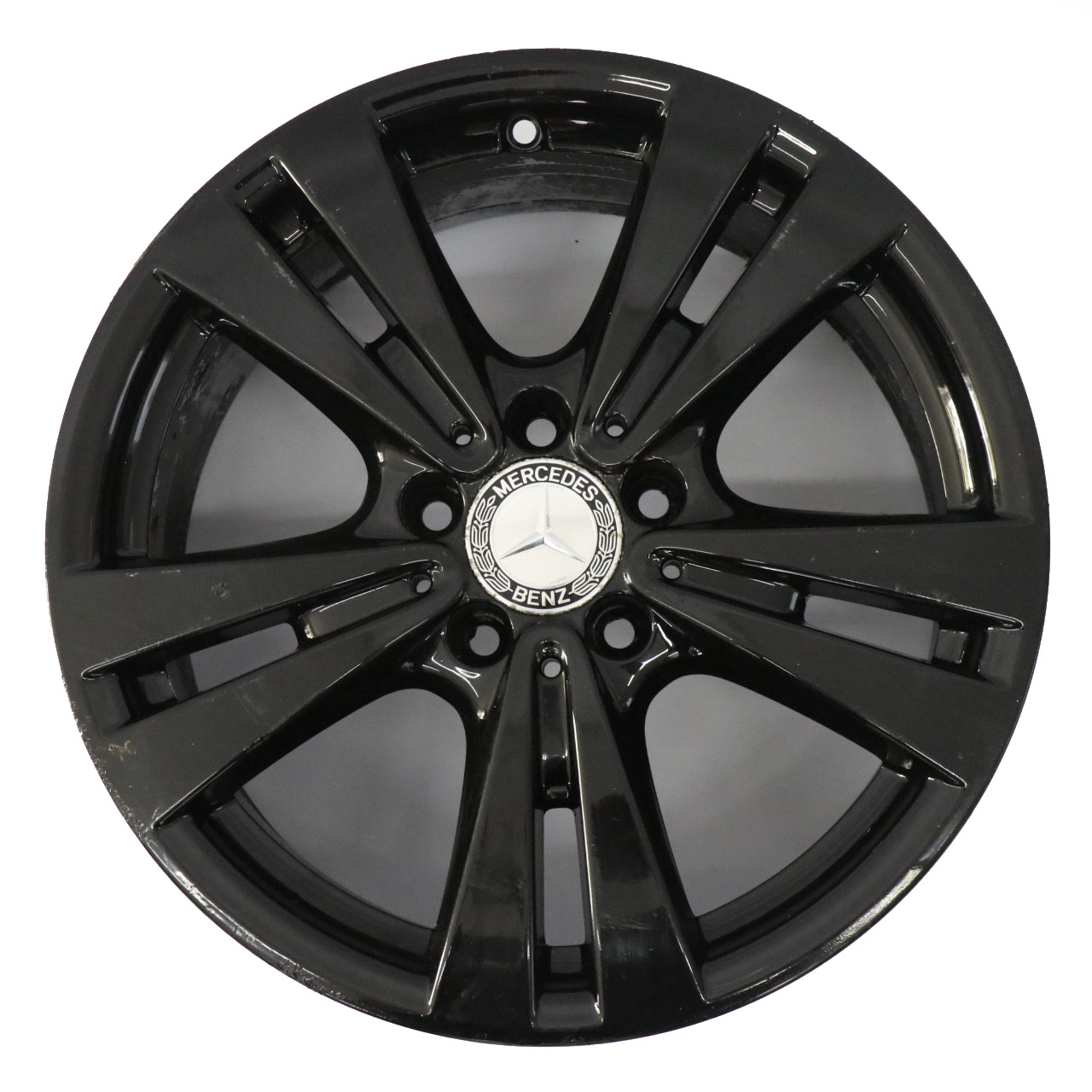 Mercedes W176 W246 Schwarz Leichtmetallfelge 17" ET:52,5 7,5J A2464011400