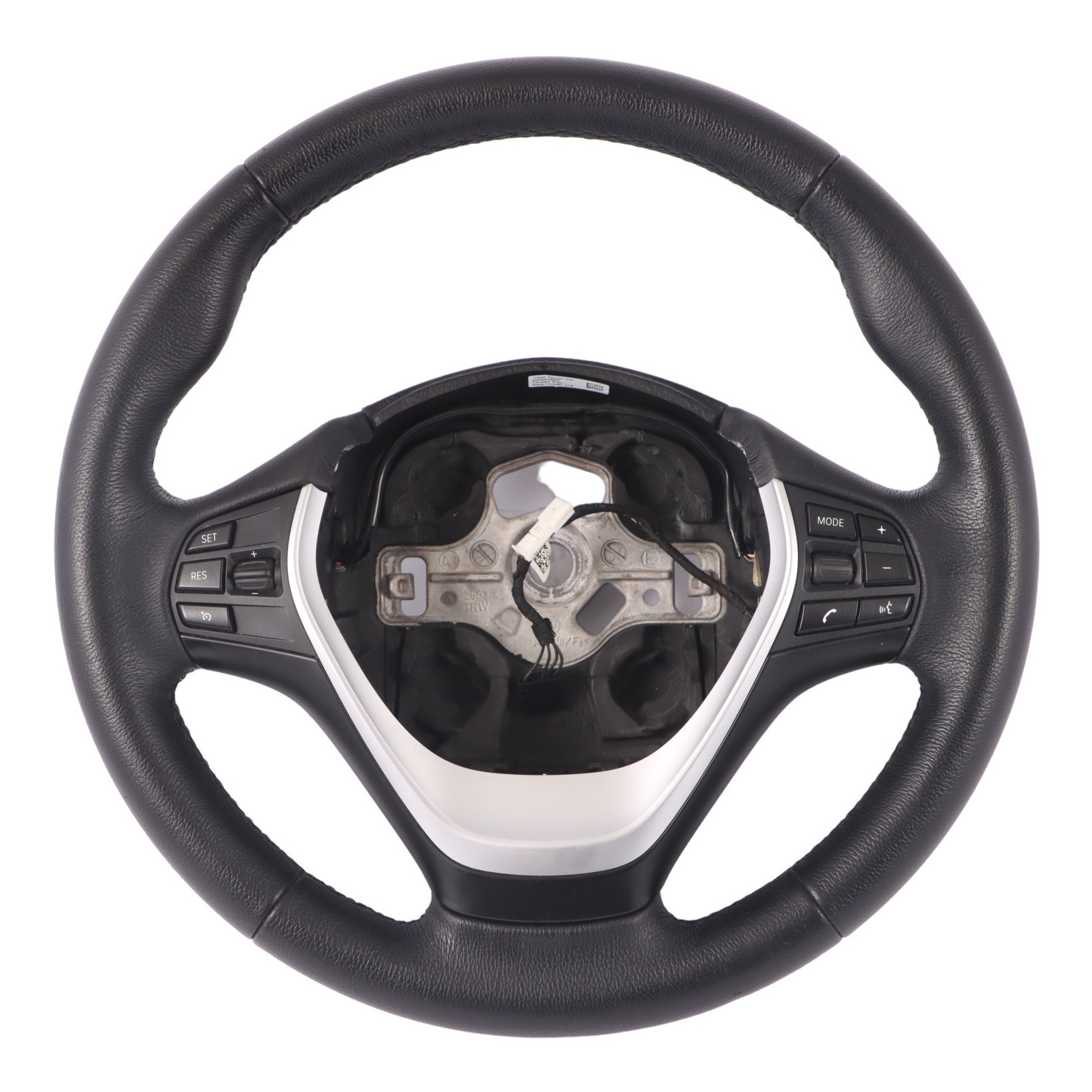 Steering Wheel BMW F20 F21 F22 F30 F31 F32 F34 Sport Black Leather Multifunction