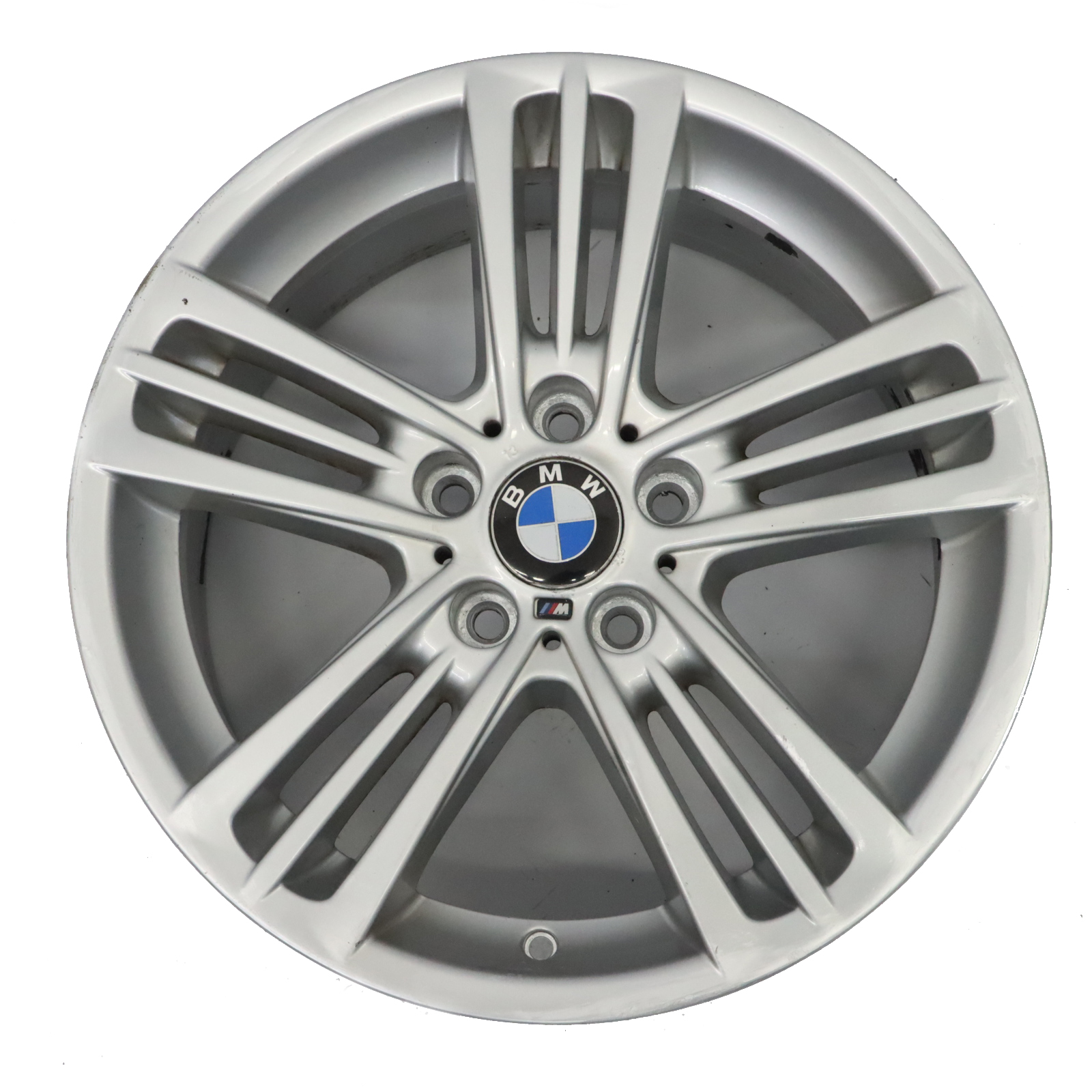 BMW X3 F25 X4 F26 Silberne Leicht Metall Felge 18" 8J ET:43 7844249