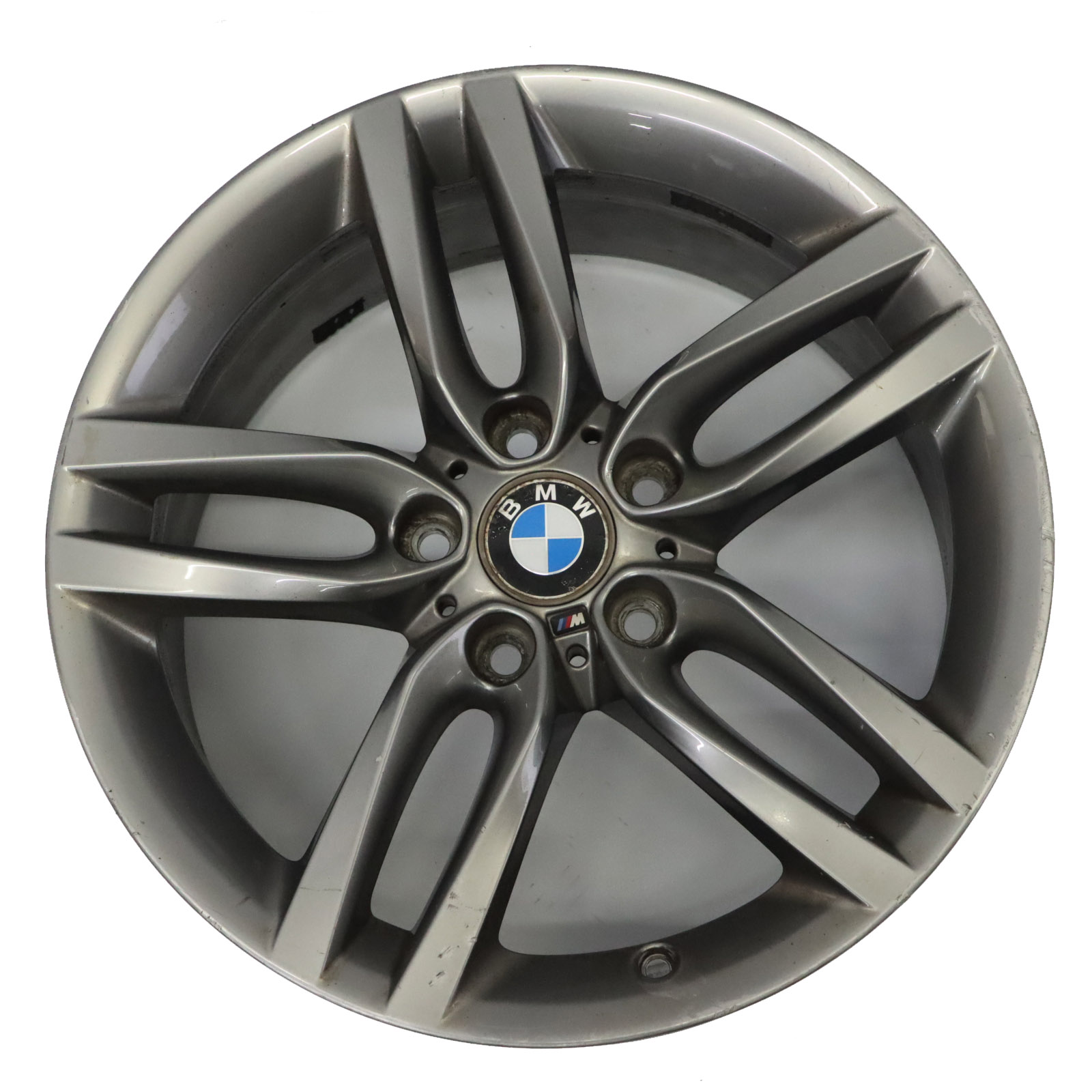 BMW F20 F21 F22 Ferric Grey Alloy Wheel Rim 18" 7,5J ET:45 M Double Spoke 461