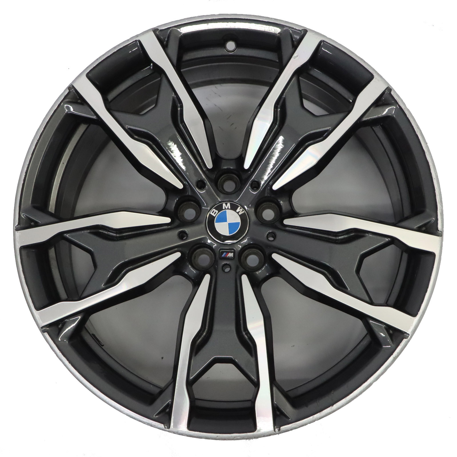 BMW X3 G01 X4 G02 Front Grey Alloy Wheel Rim 20" Double Spoke 8J ET:27 8073791