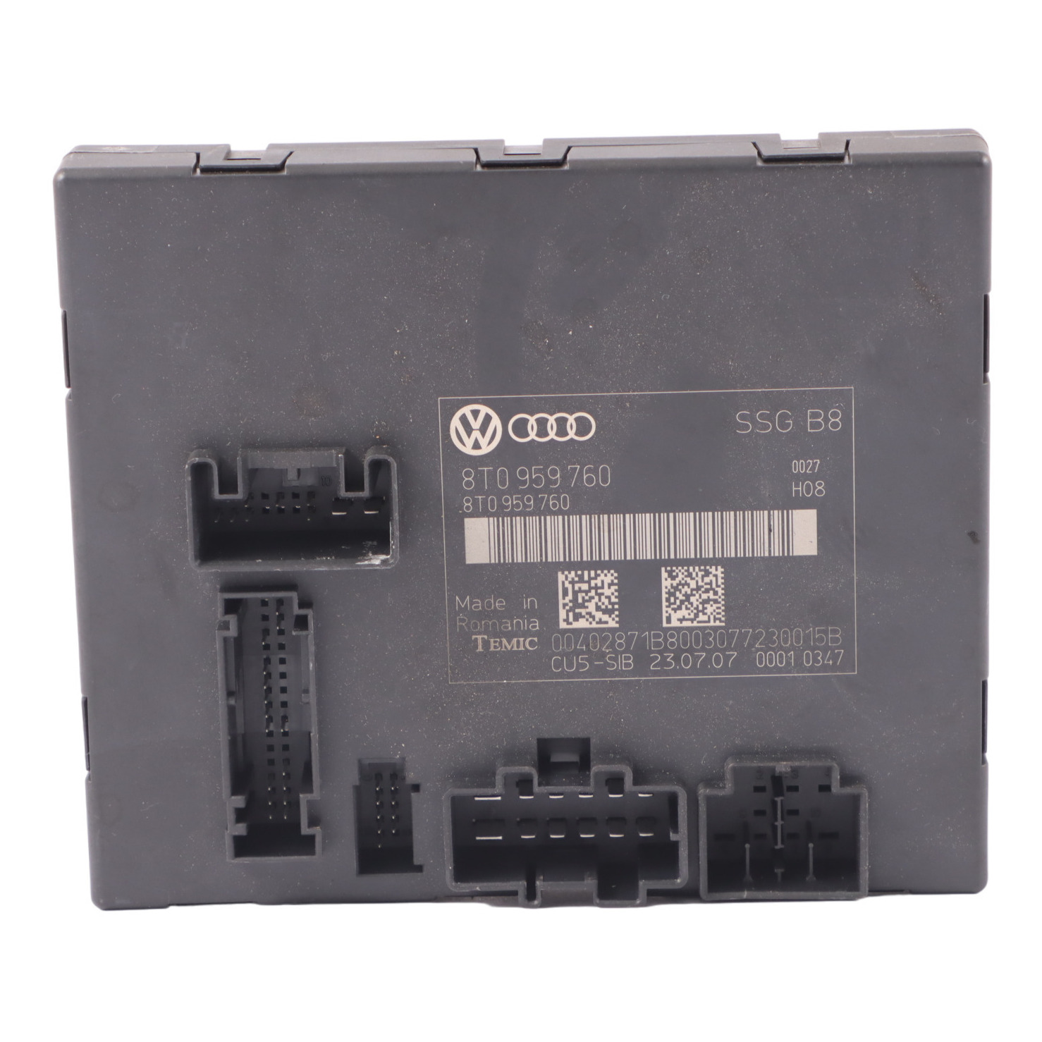 Audi A5 8T Sitzmodul Steuergerät ECU Vorne Links Rechts 8T0959760