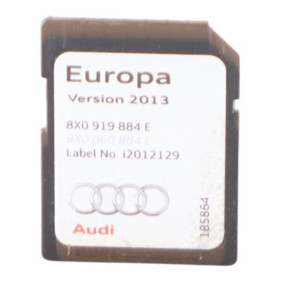 Audi Q3 8U A1 8X SD Karta Nawigacji Navi 2013 8X0919884E