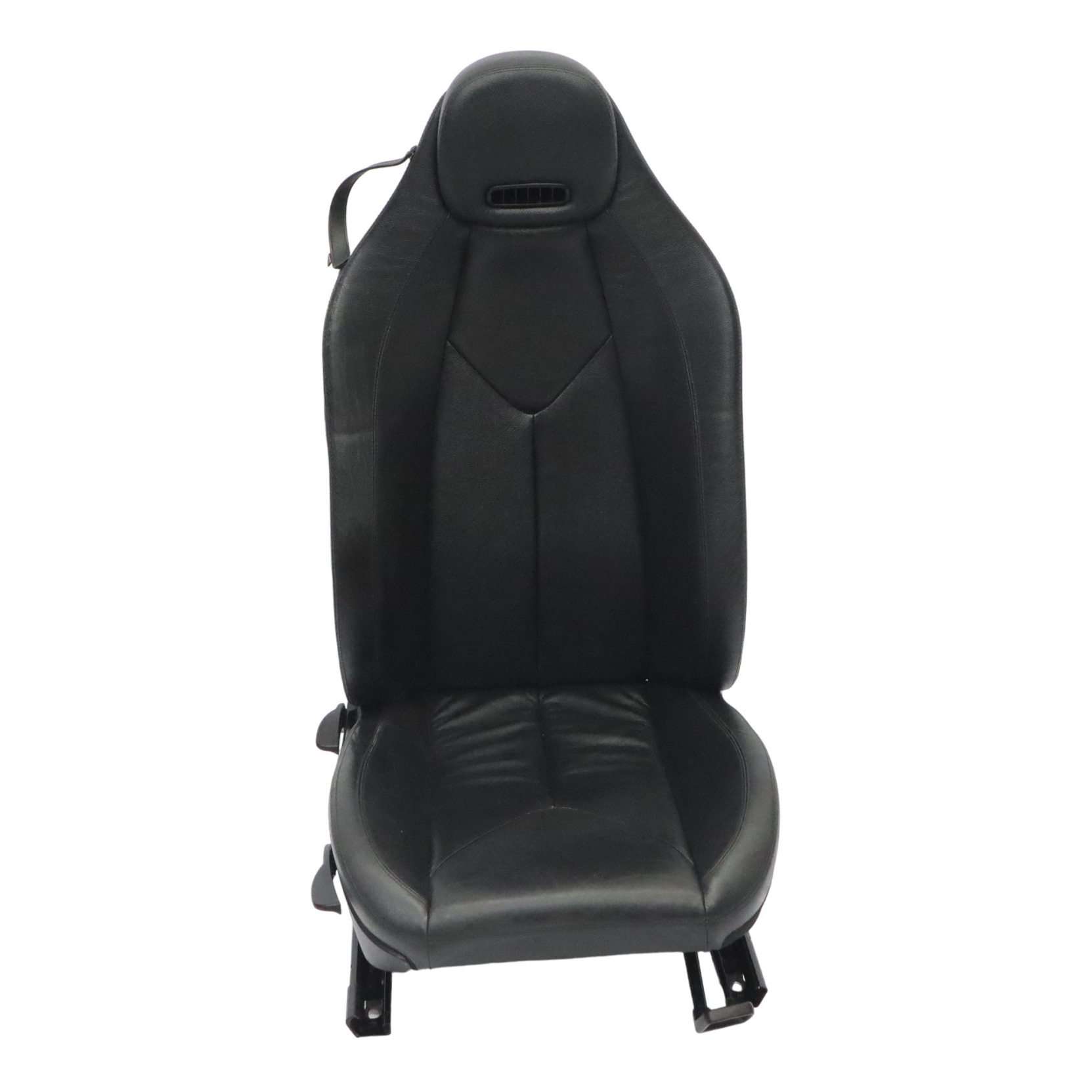 Vordersitz Mercedes R171 Rechts Interieur Leder Beheizt Semi Anilin Schwarz