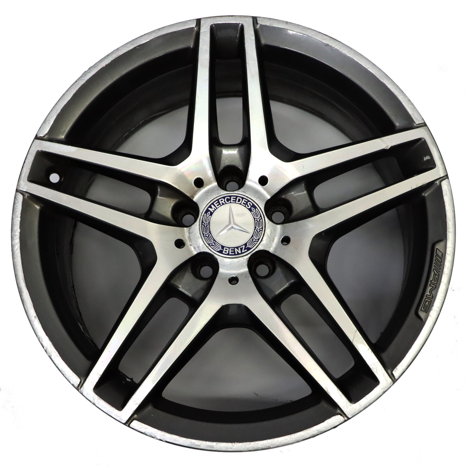 Mercedes C207 AMG Vorder rad Felge 18" 5 Doppel speiche 8J ET:45 A2074010000