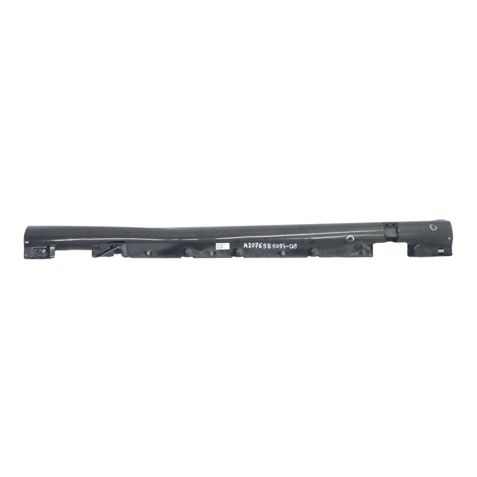 Mercedes A207 Cabrio Side Skirt Door Sill Cover Right O/S Obsidian Black - 197