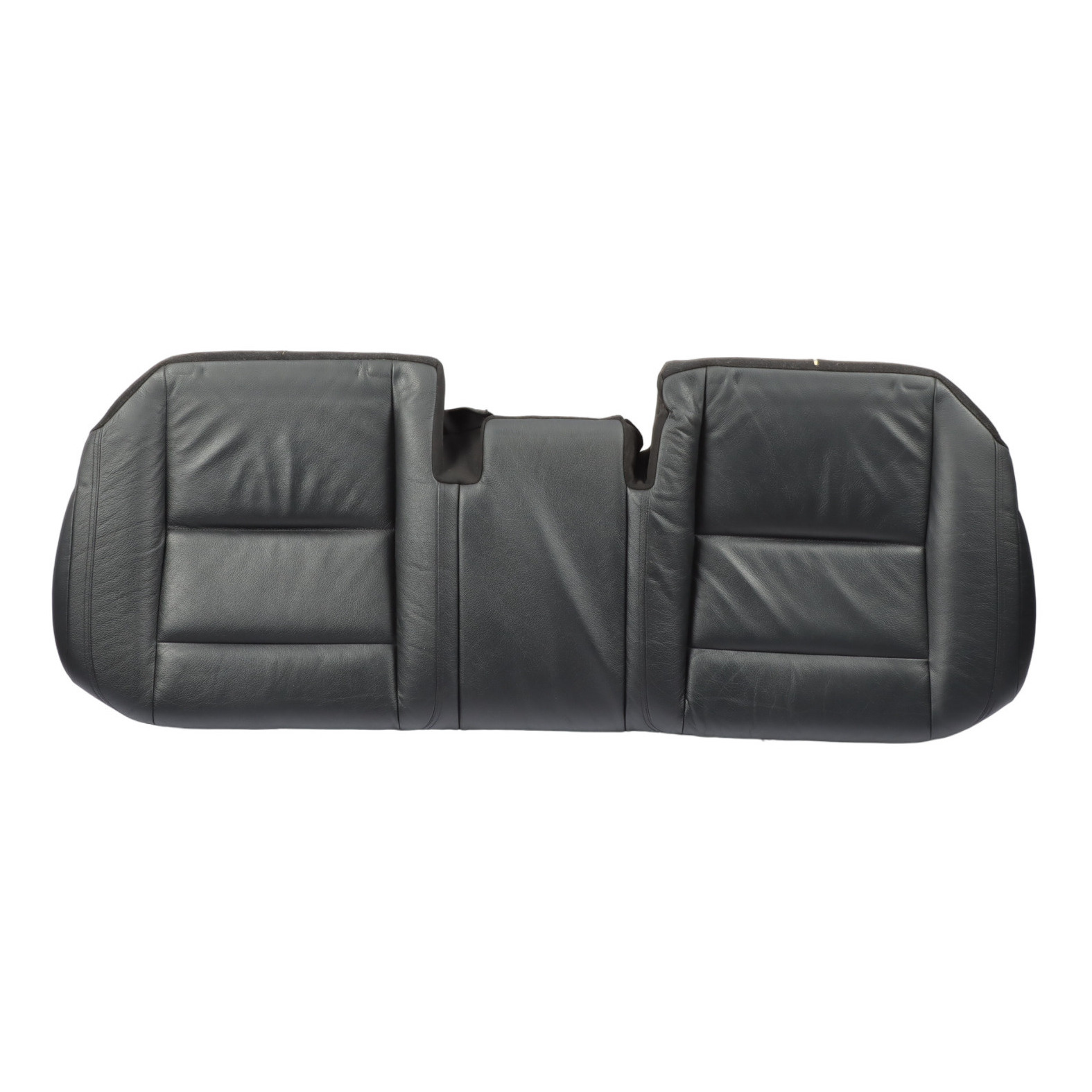 Mercedes W221 Rear Bench Seat Covering Cushion Black Leather A2219200733