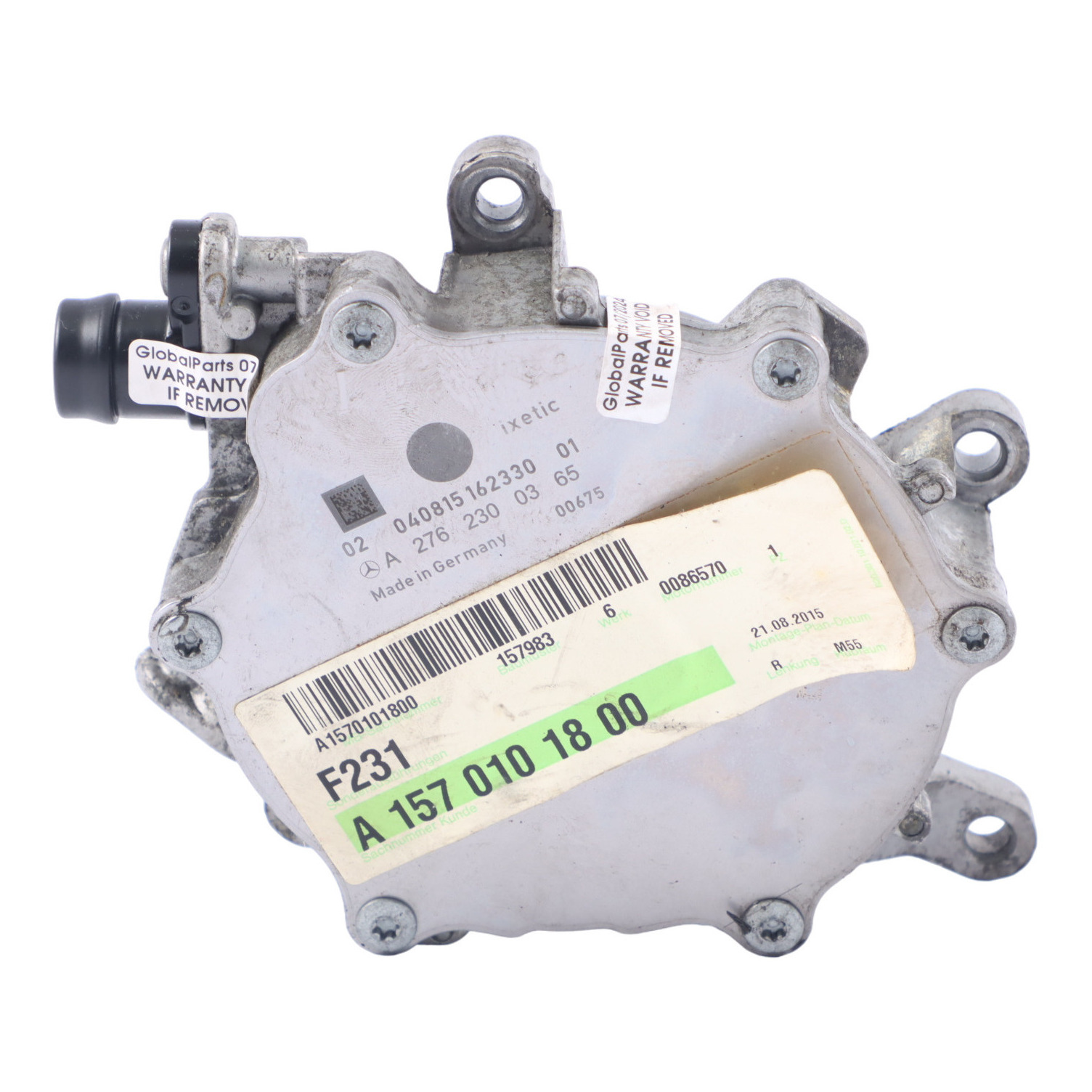 Mercedes ML W166 W212 W221 M276 Benzinmotor Unterdruckpumpe A2762300365