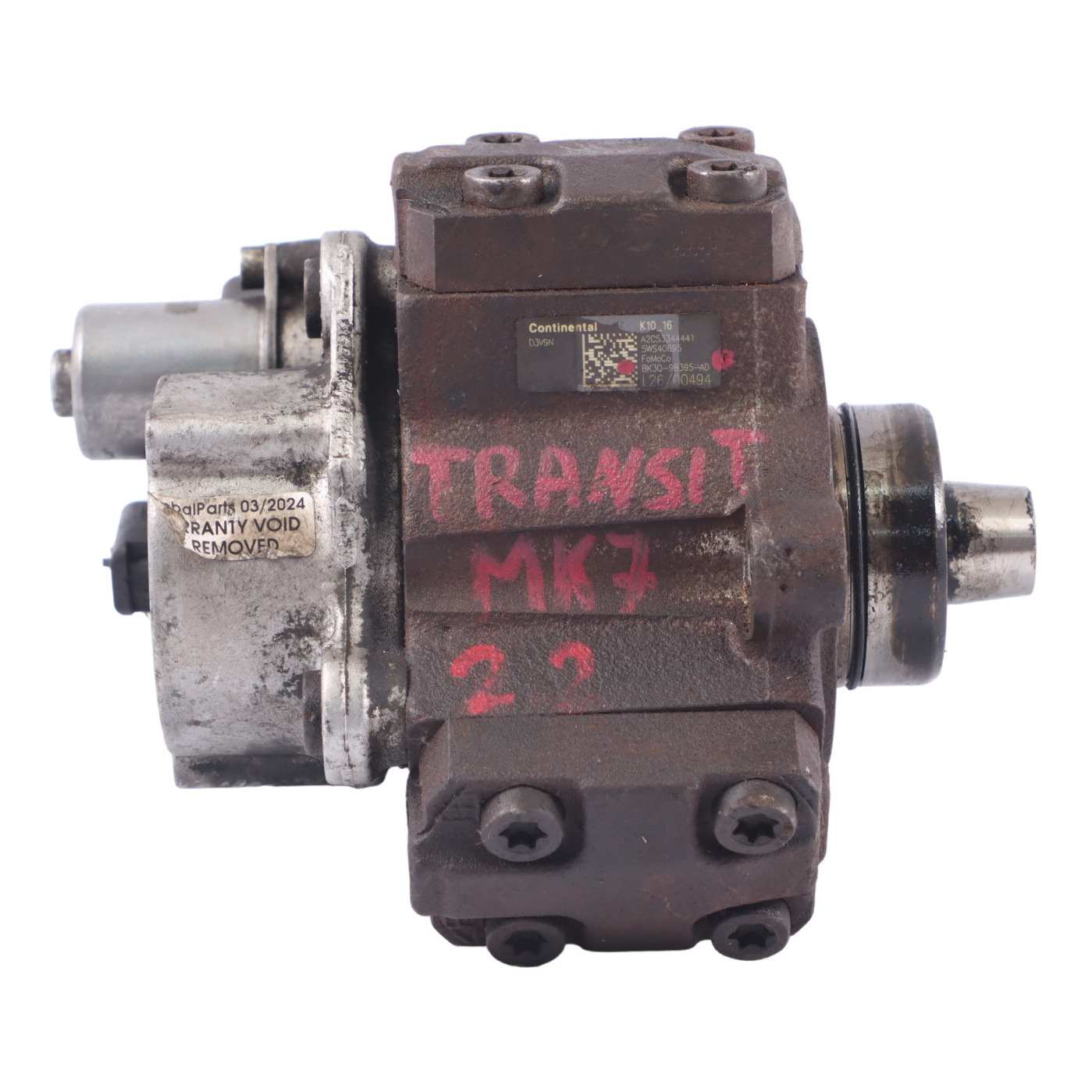 Ford Transit MK7 High Pressure Fuel Pump BK3Q9B395AD