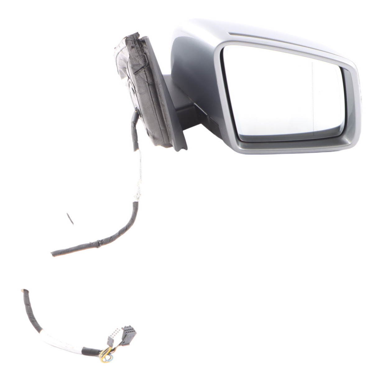 Mercedes ML W166 Wing Mirror Left N/S Power Fold Auto Dim Palladium Silver - 792