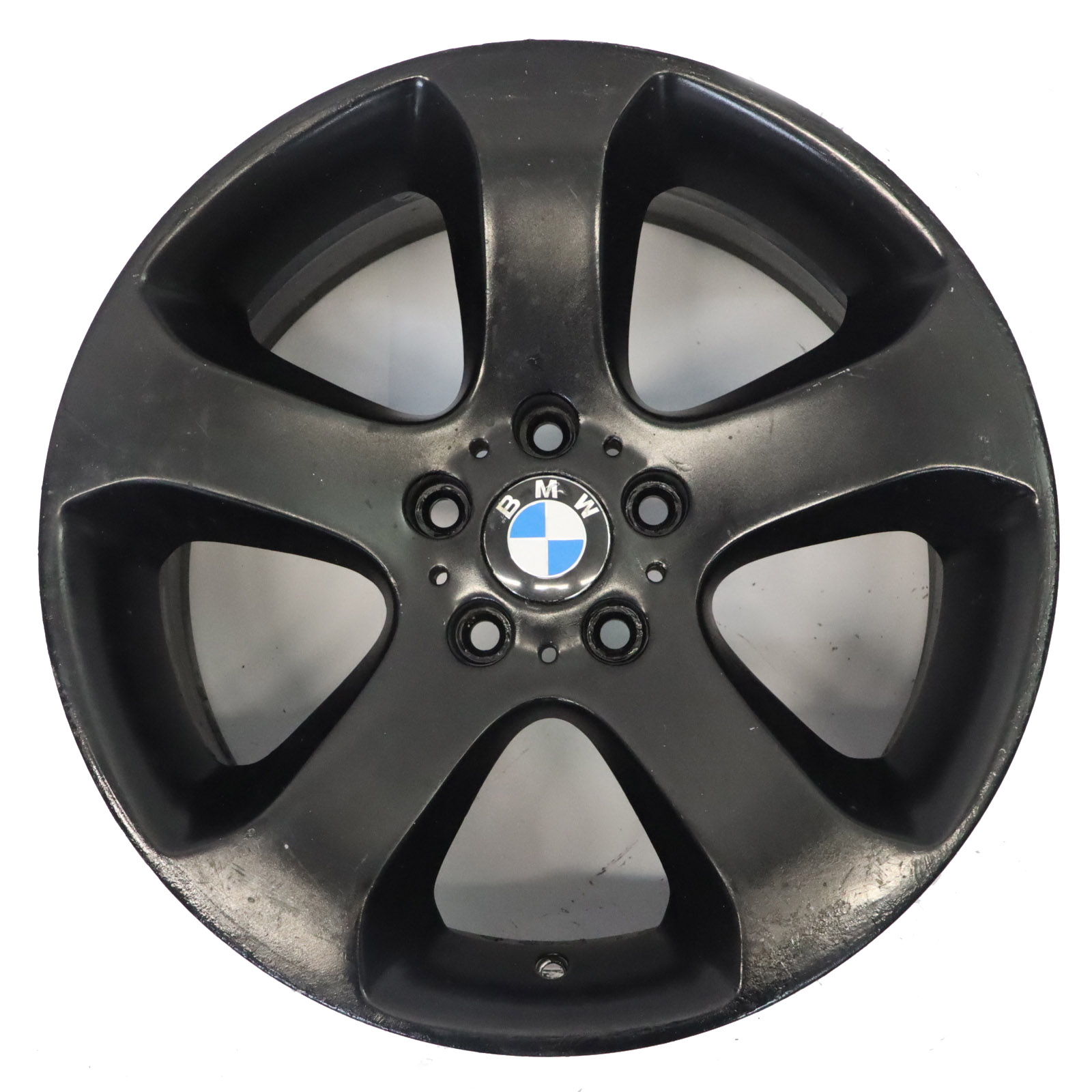 BMW X5 E53 Schwarzes Vorder Rad Leicht Metall Felge 19" Sternspeiche 9J ET:48