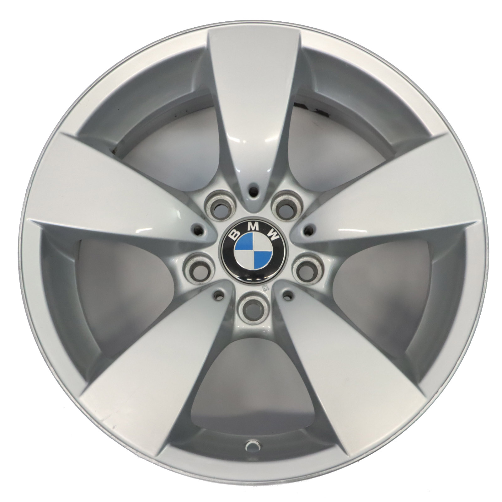 BMW E60 E61 Silver Alloy Wheel Rim 17" Spider Spoke 138 ET:20 7,5J