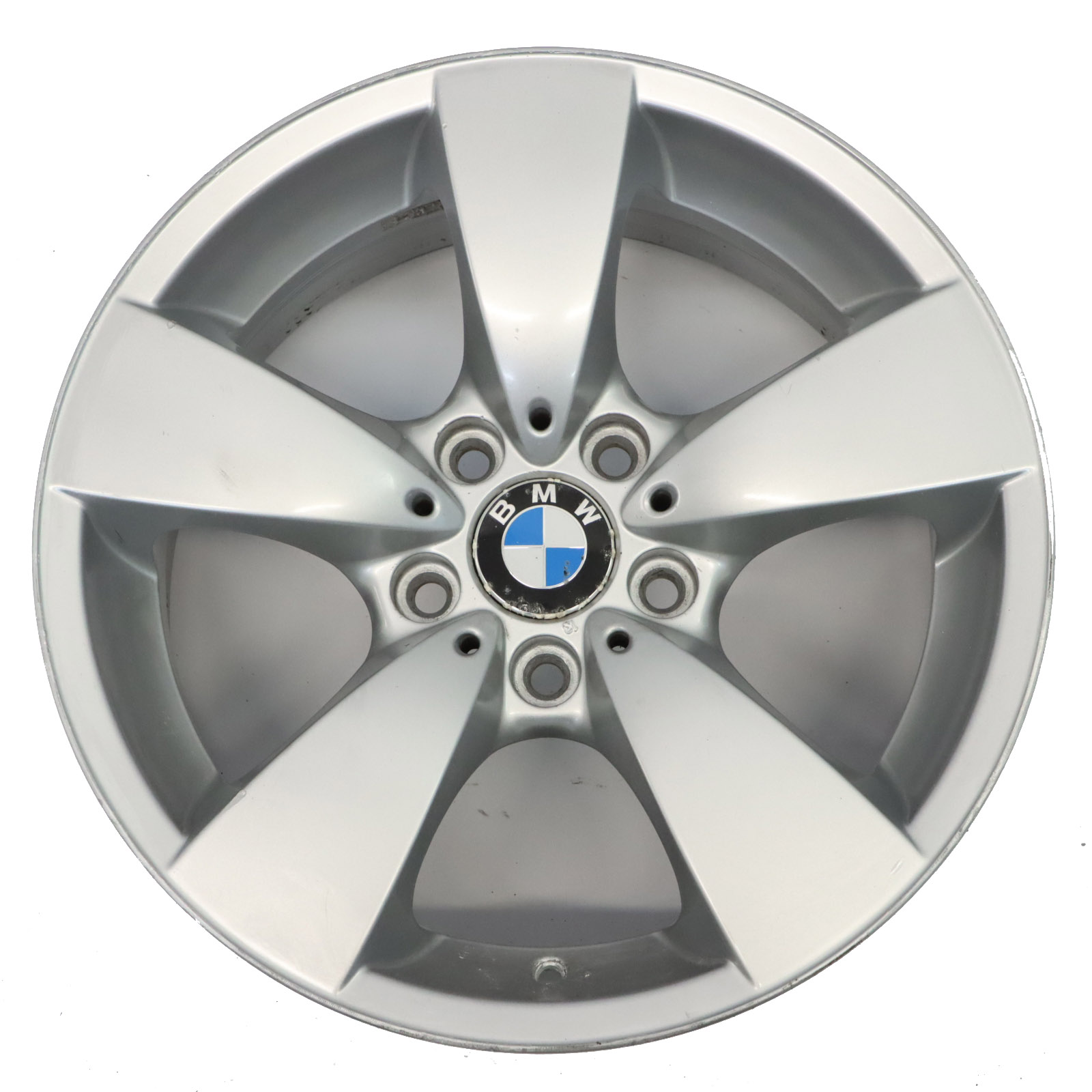 BMW E60 E61 Silver Alloy Wheel Rim 17" Spider Spoke 138 ET:20 7,5J