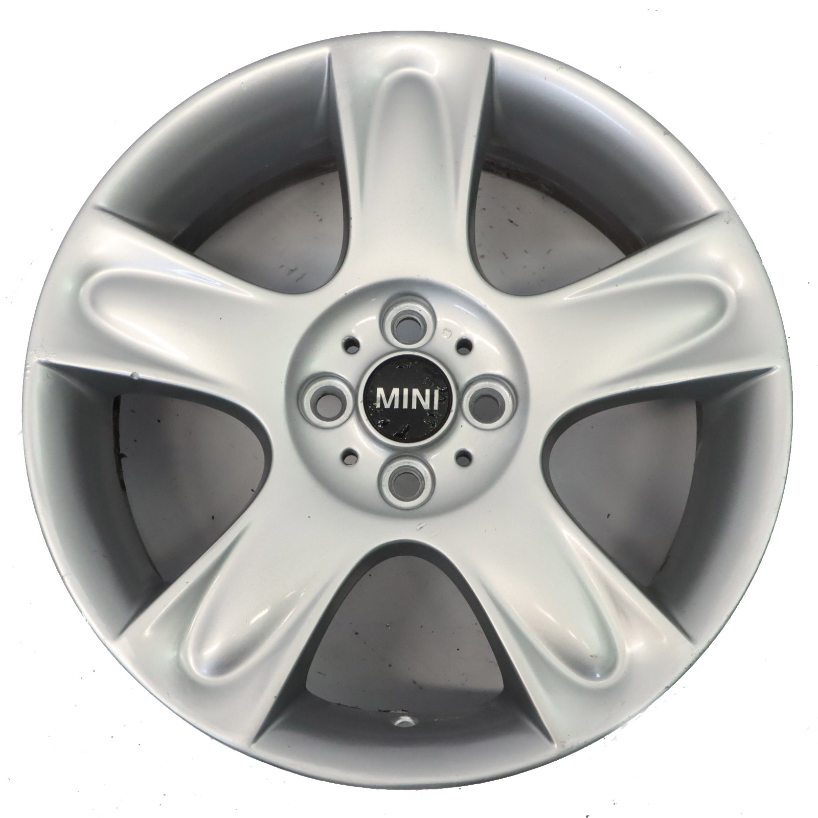 Mini Cooper One R50 R52 R53 Silber Alu Felge 17" 7J ET:48 5 Star Bullet 91