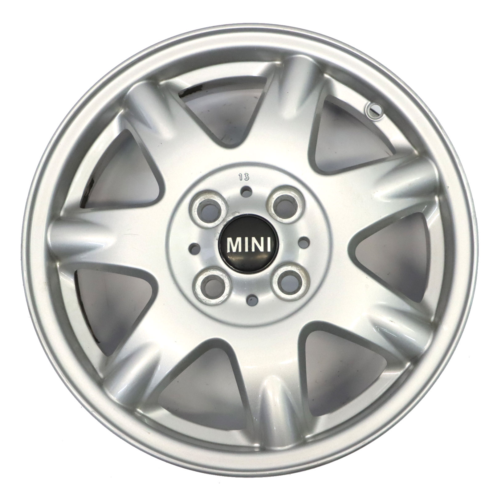 Mini Cooper R50 R55 R56 Silver Wheel Alloy Rim 15" 5,5J ET:45 Delta Spoke 96