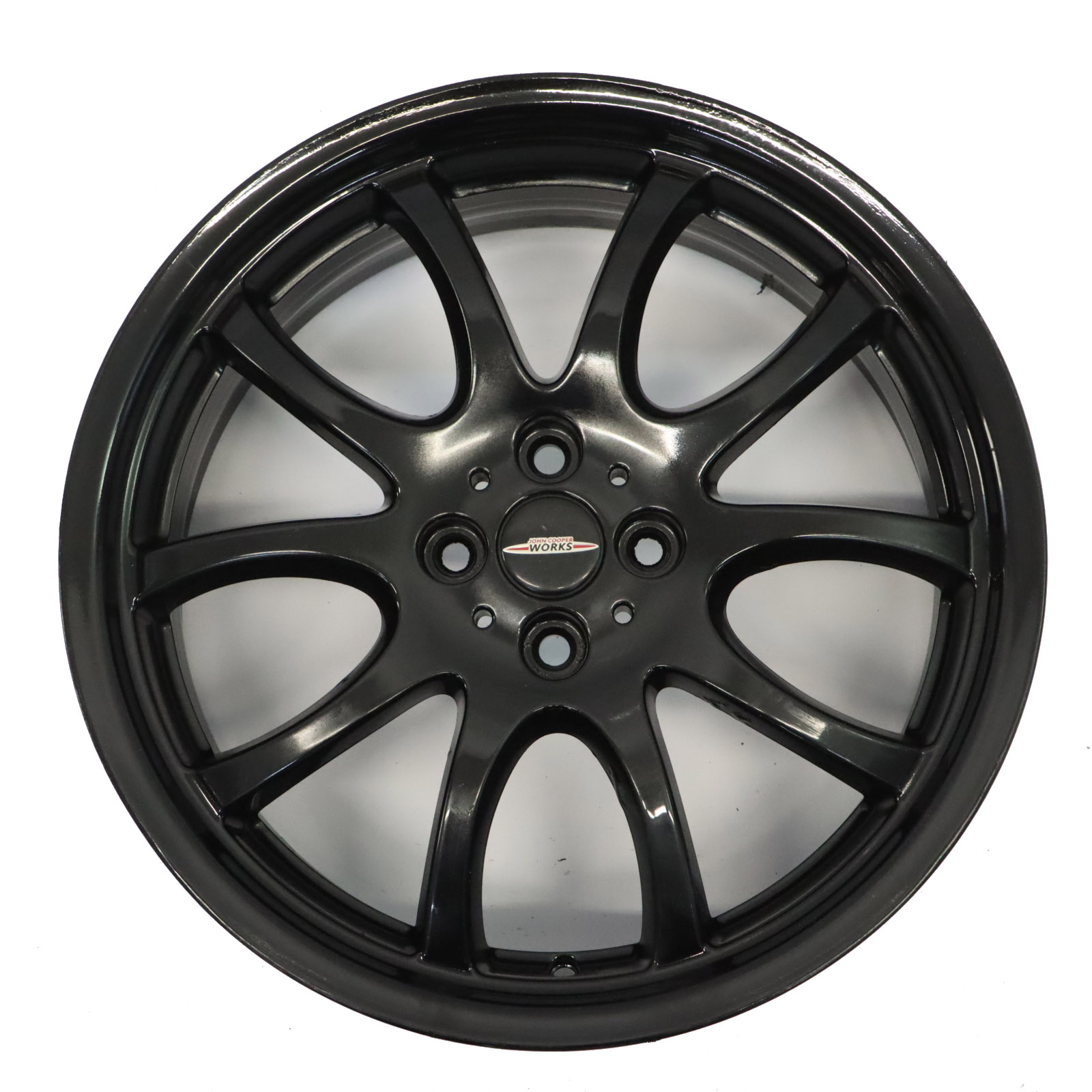 Mini R50 R56 John Cooper Works JCW Black Wheel Alloy Rim 18" Double Spoke