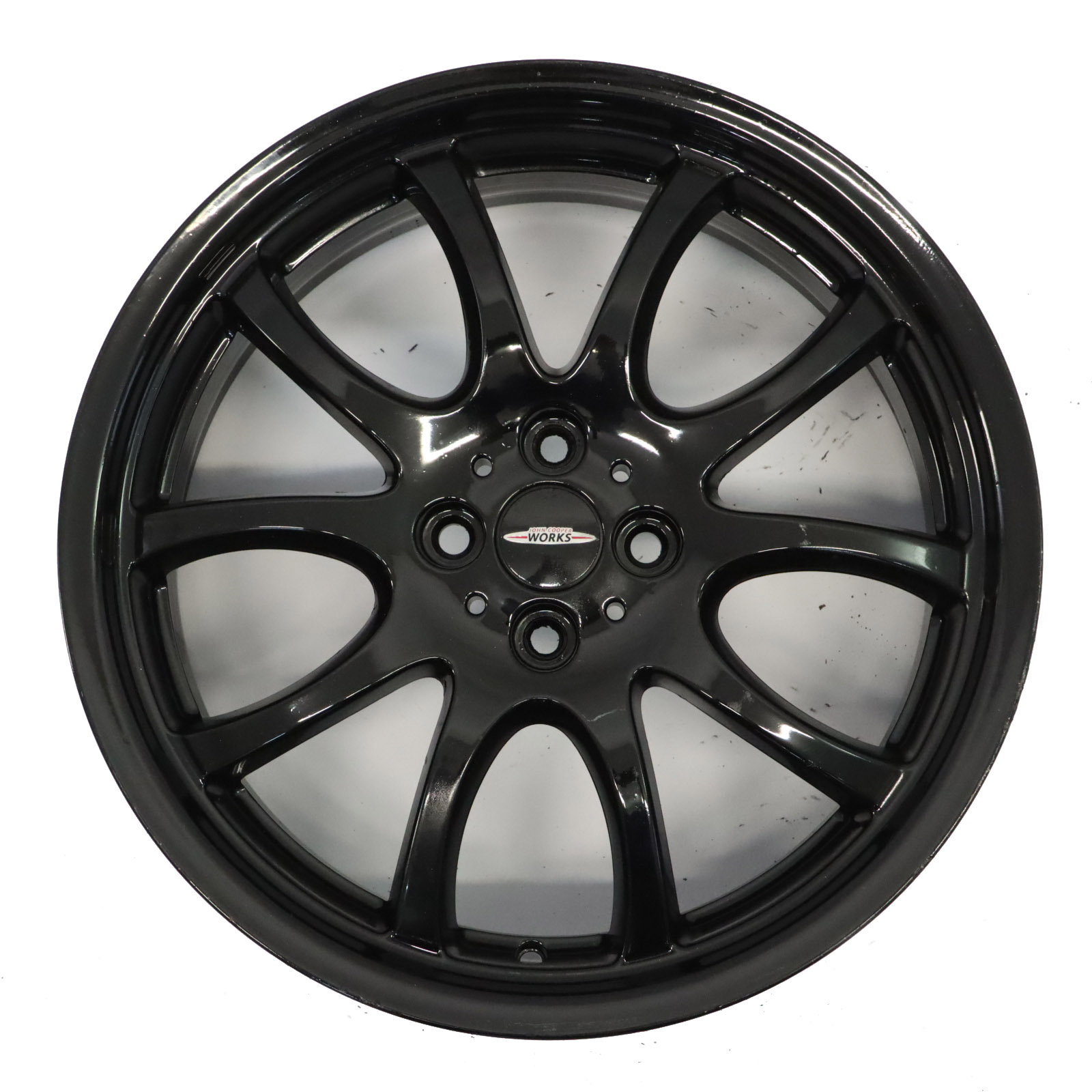 Mini R50 R56 John Cooper Works JCW Black Wheel Alloy Rim 18" Double Spoke