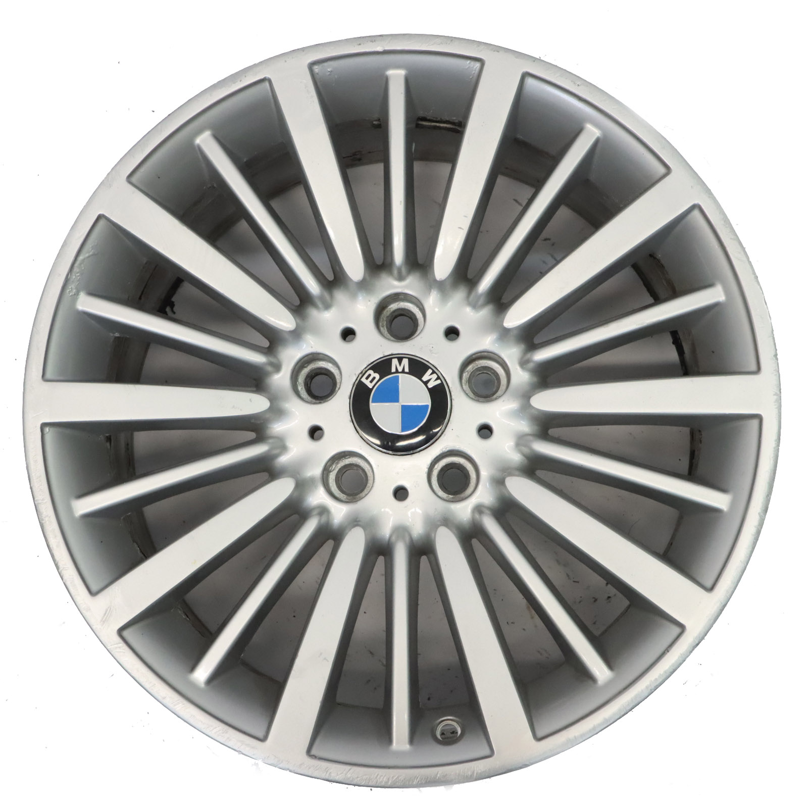 BMW F30 F31 F32 Silber Alu Felge Alufelge 18" Vielspeiche 416 8J ET:34 6796249