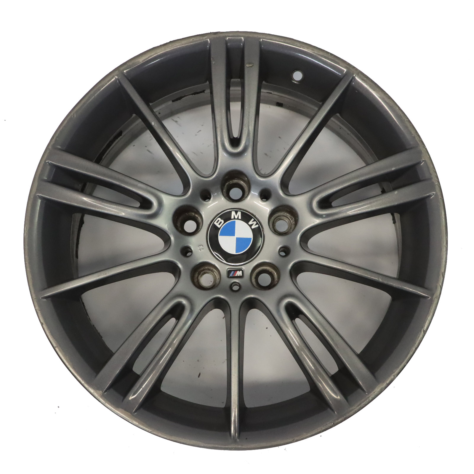 BMW E90 E91 Ferric Grey Front Alloy Wheel Rim 18" ET:34 8J M Spider Spoke 193