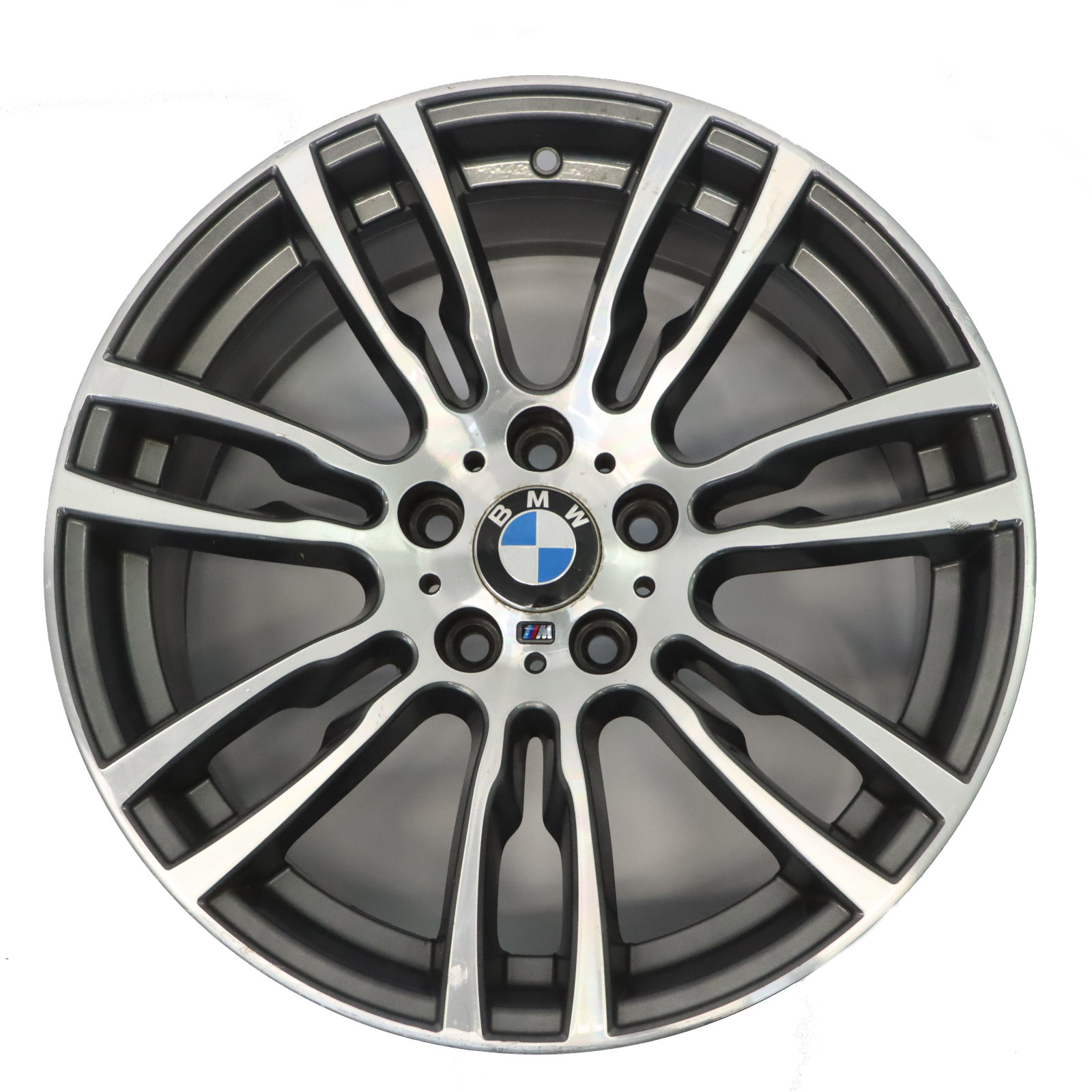 BMW F30 F31 Hinten Grau Leicht Metall Felge 19" ET:47 8,5J 7845883