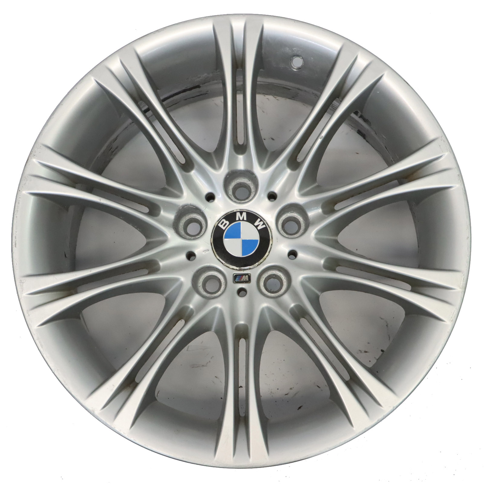 BMW E60 E61 Silver Alloy Wheel Rim 18" ET:20  8J M Double Spoke 135